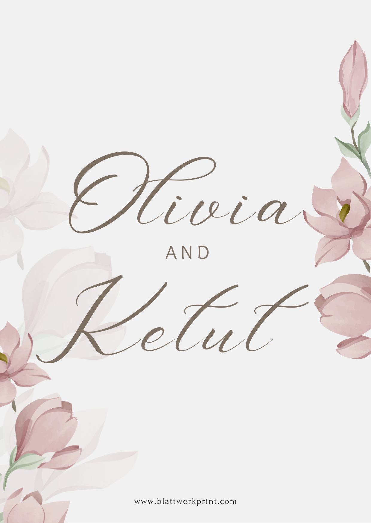 White with Pink Floral