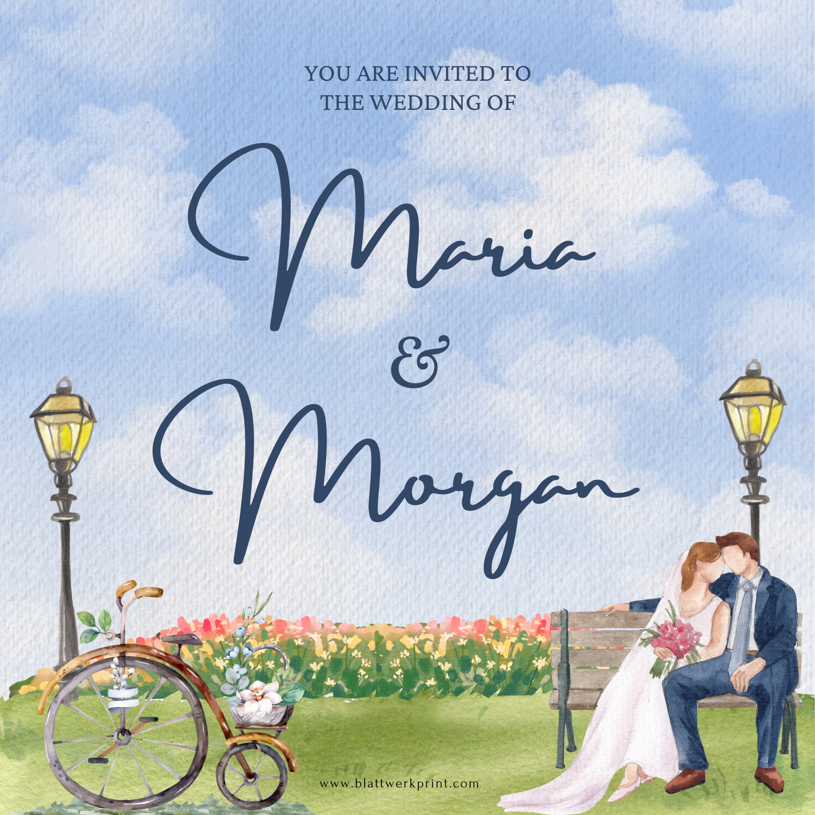 Pastel Blue and Green