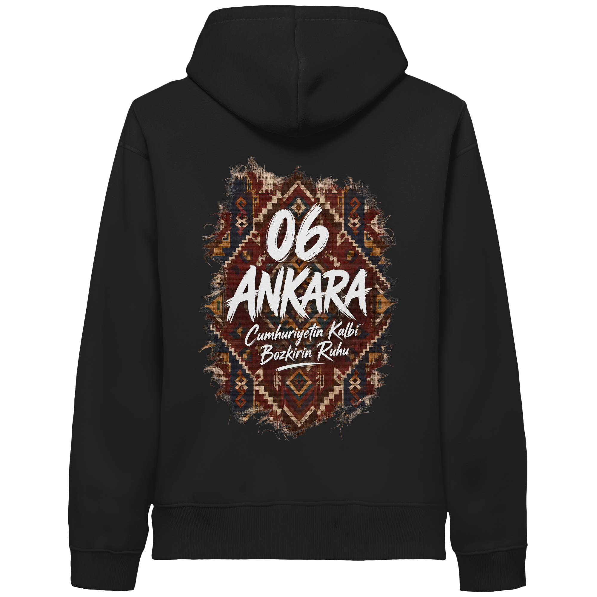 06 - Ankara - Organic Side Pocket Hoodie