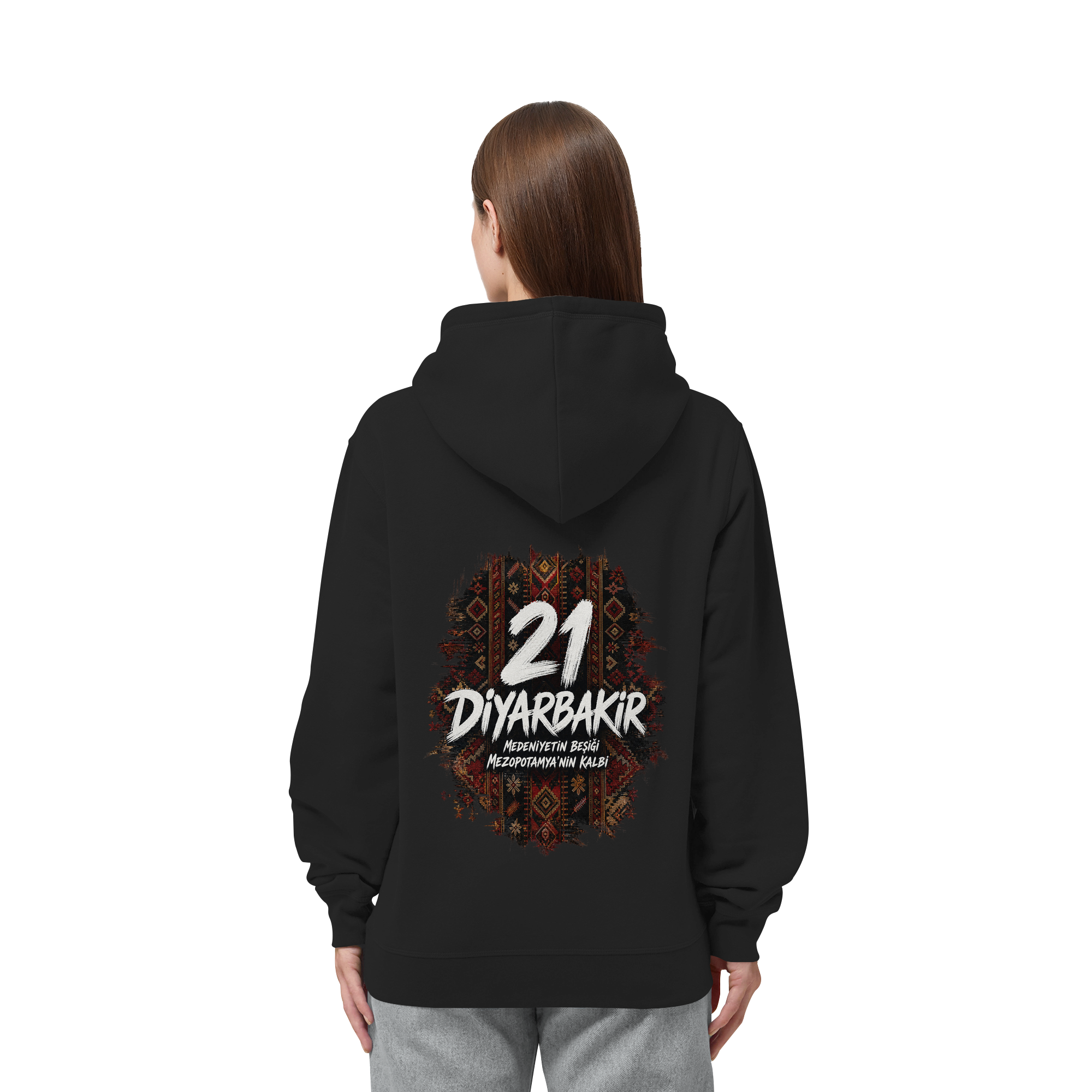 21 - Diyarbakir - Organic Side Pocket Hoodie