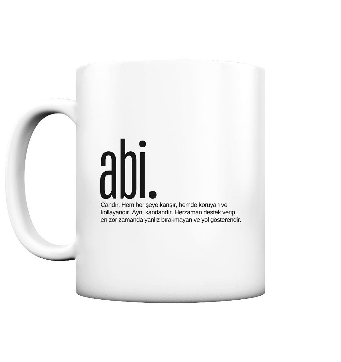 abi. - Tasse matt