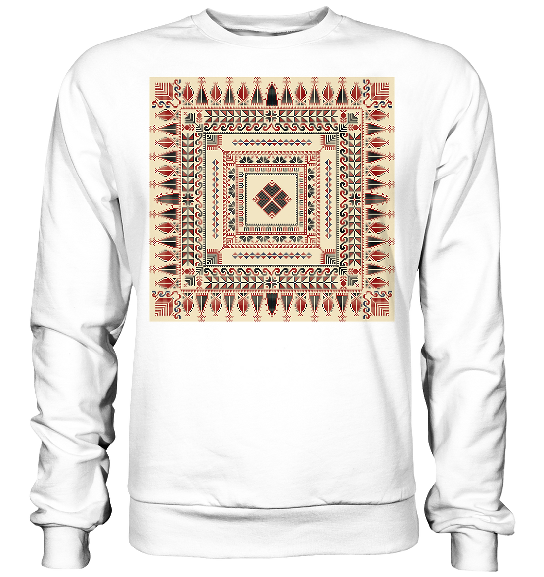 Natural Pattern - Basic Sweatshirt