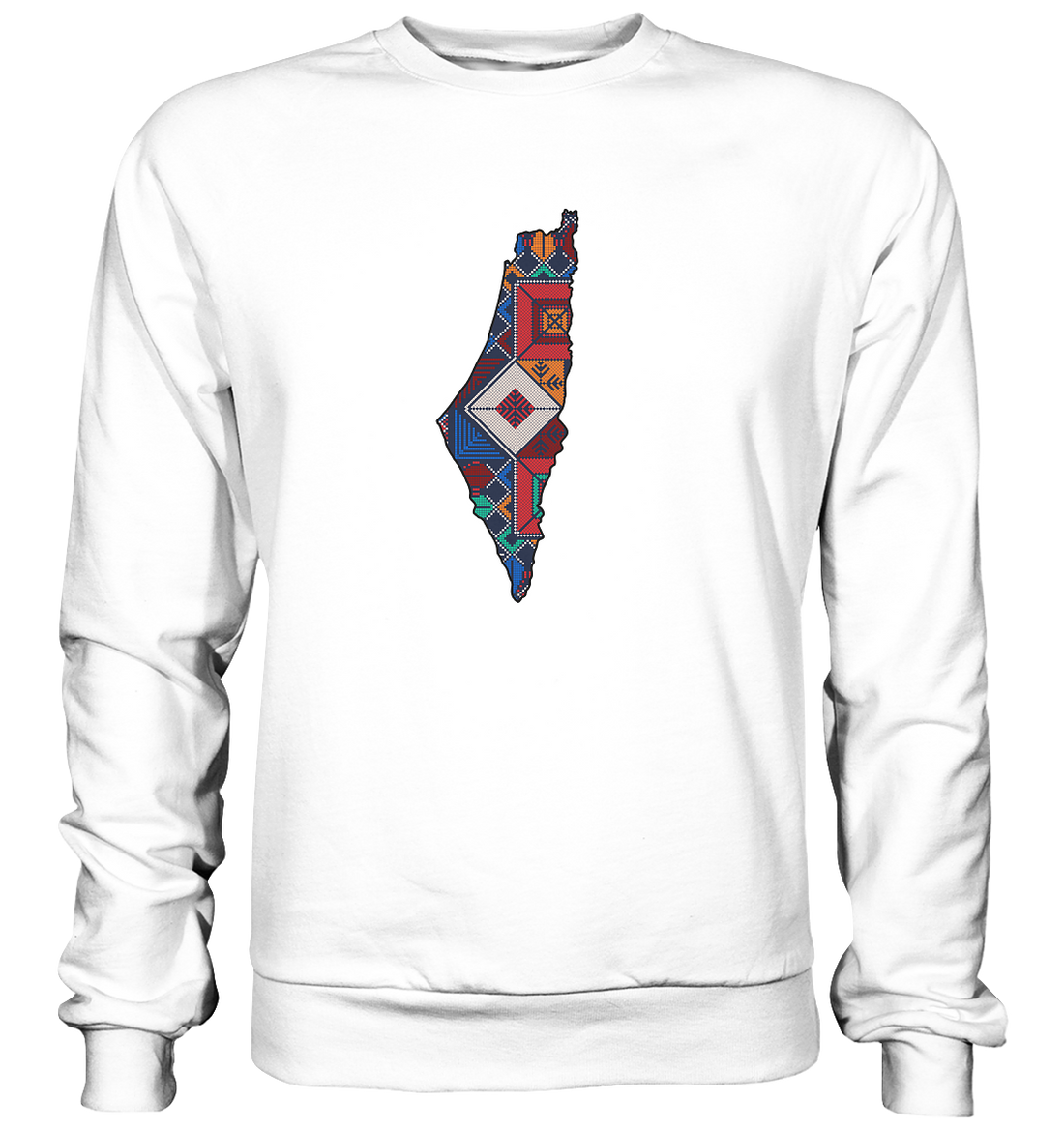 Palestine pattern flag 2 - Basic Sweatshirt