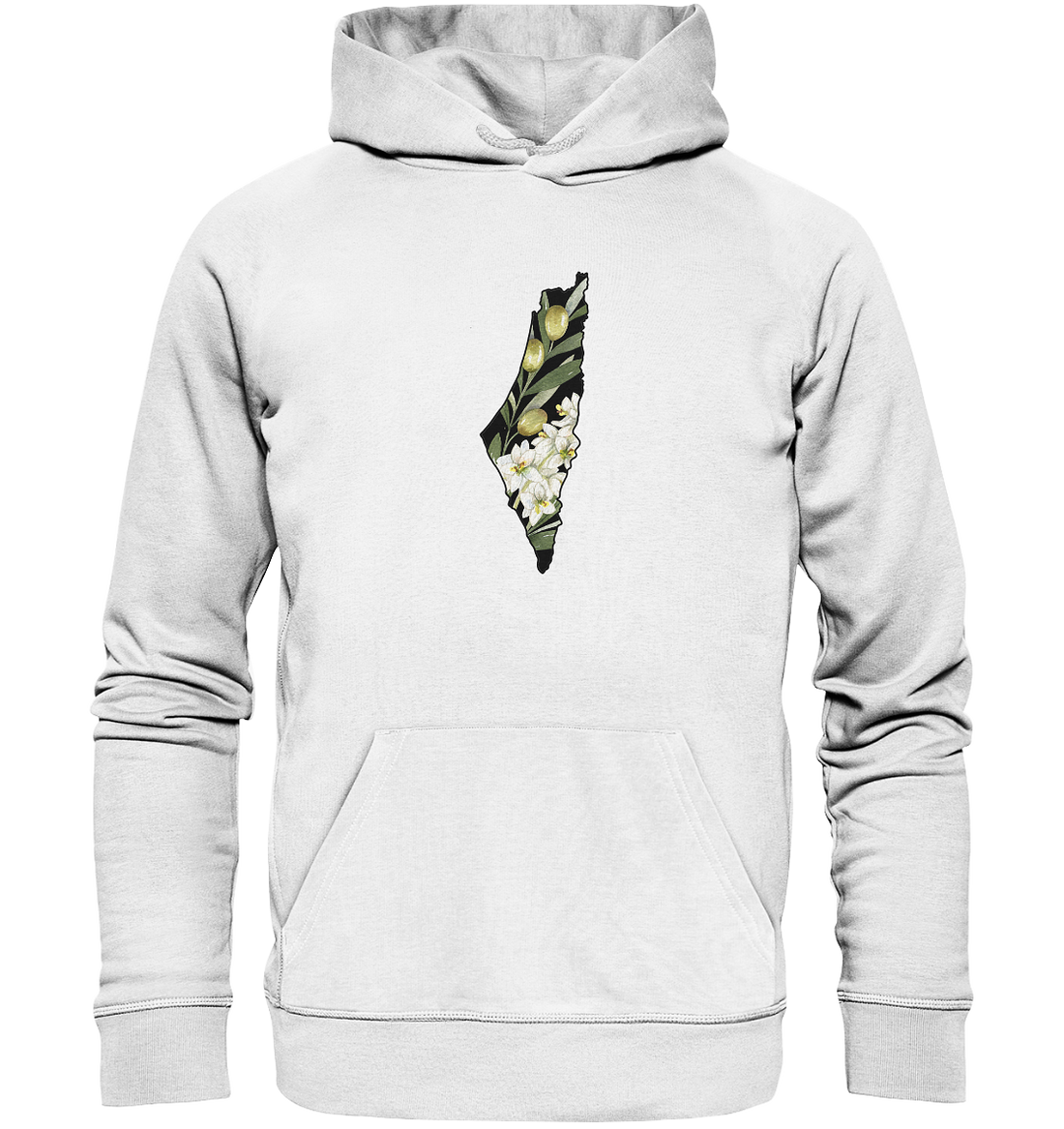 Palestine Olive flag - Organic Hoodie