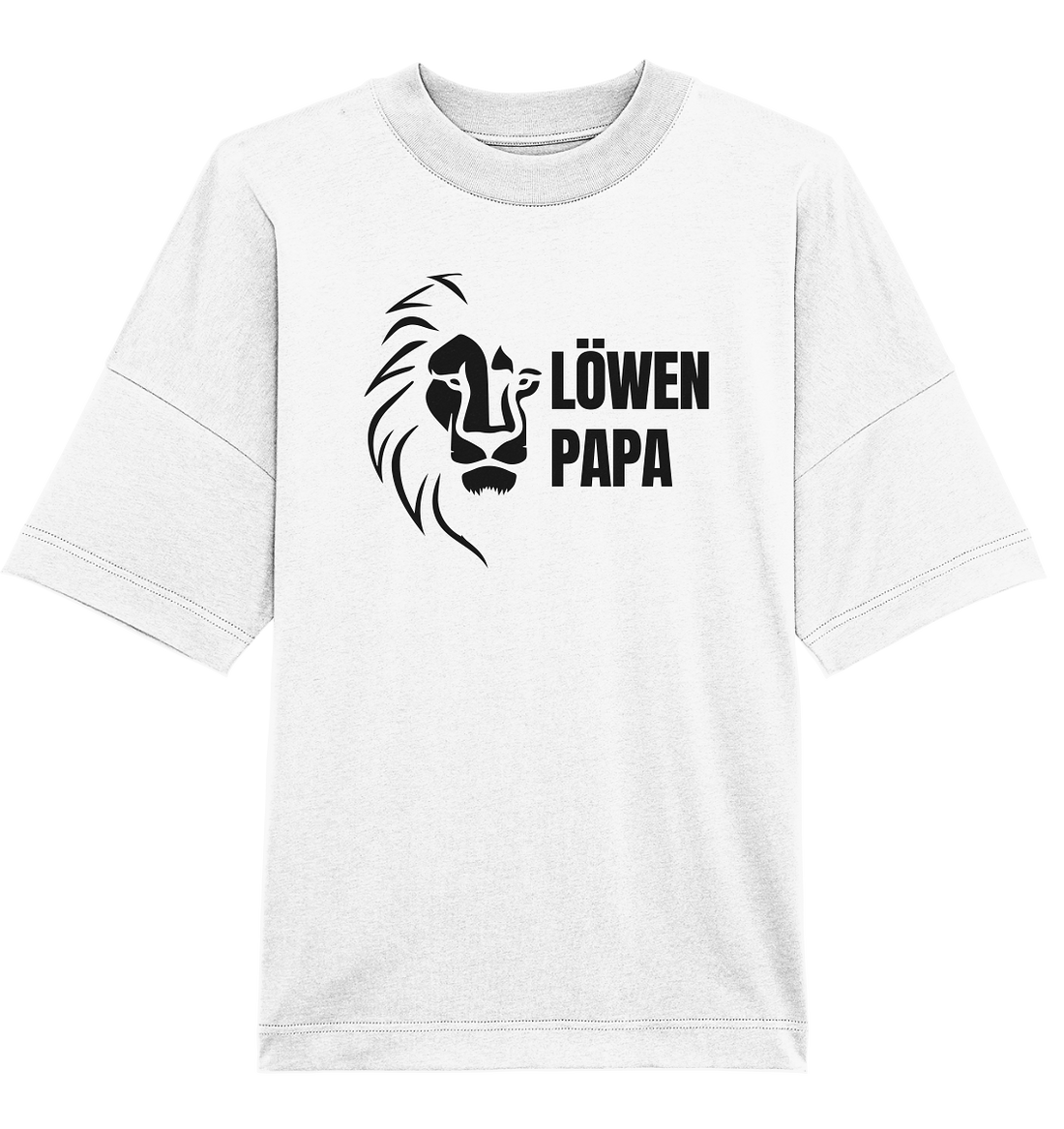 Löwen Papa - Oversized Unisex T-Shirt