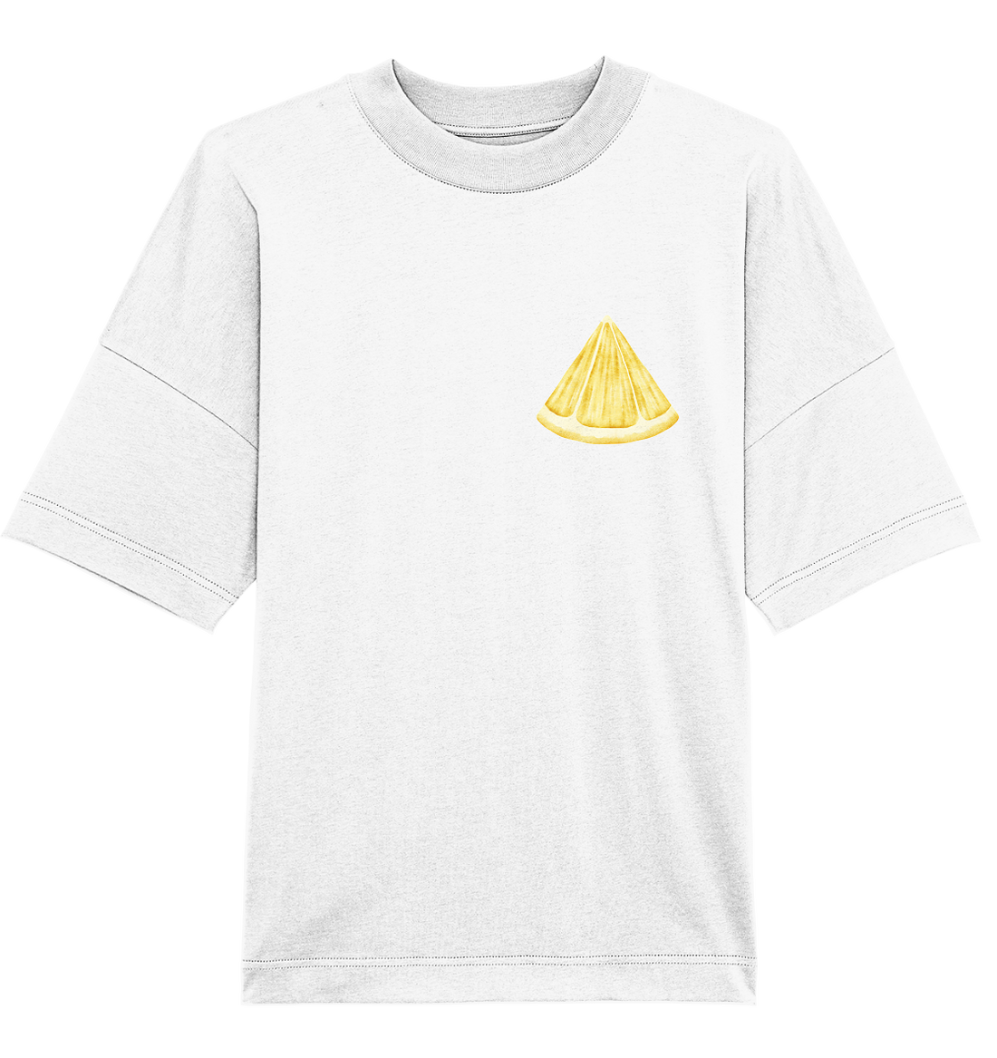 Lemon Slice Watercolor - Oversized Unisex T-Shirt