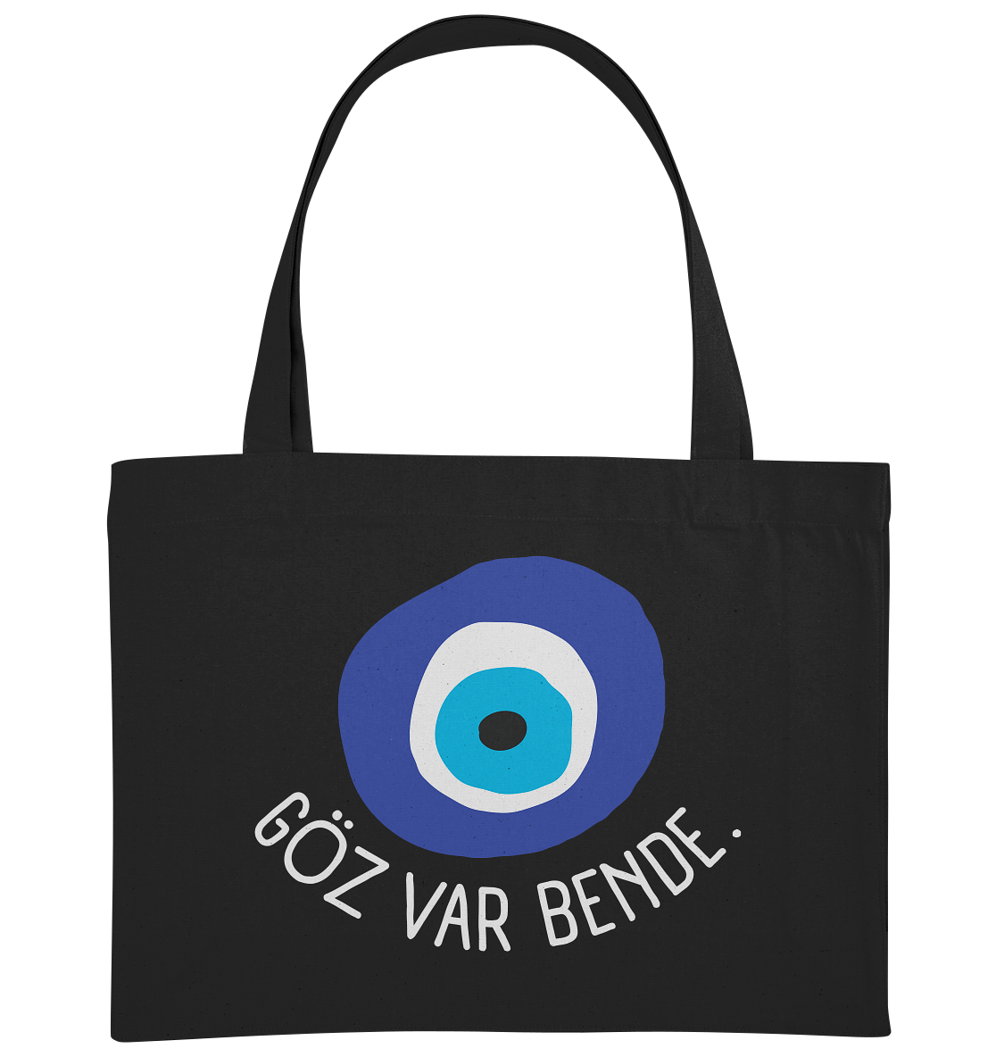 GÖZ VAR BENDE - Organic Shopping-Bag