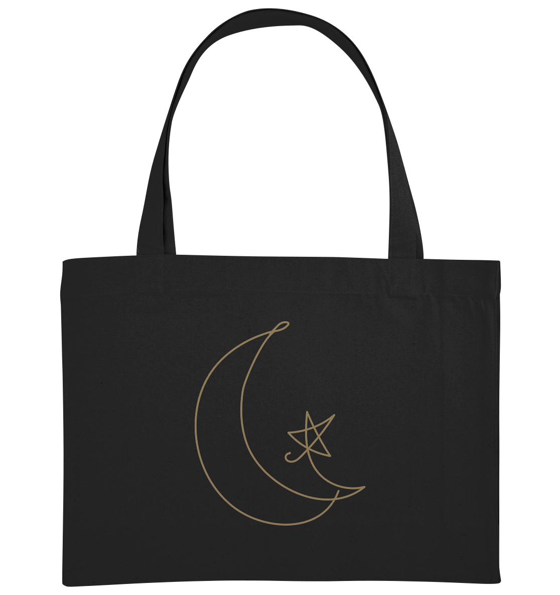 Moon and Star - Organic Shopping-Bag