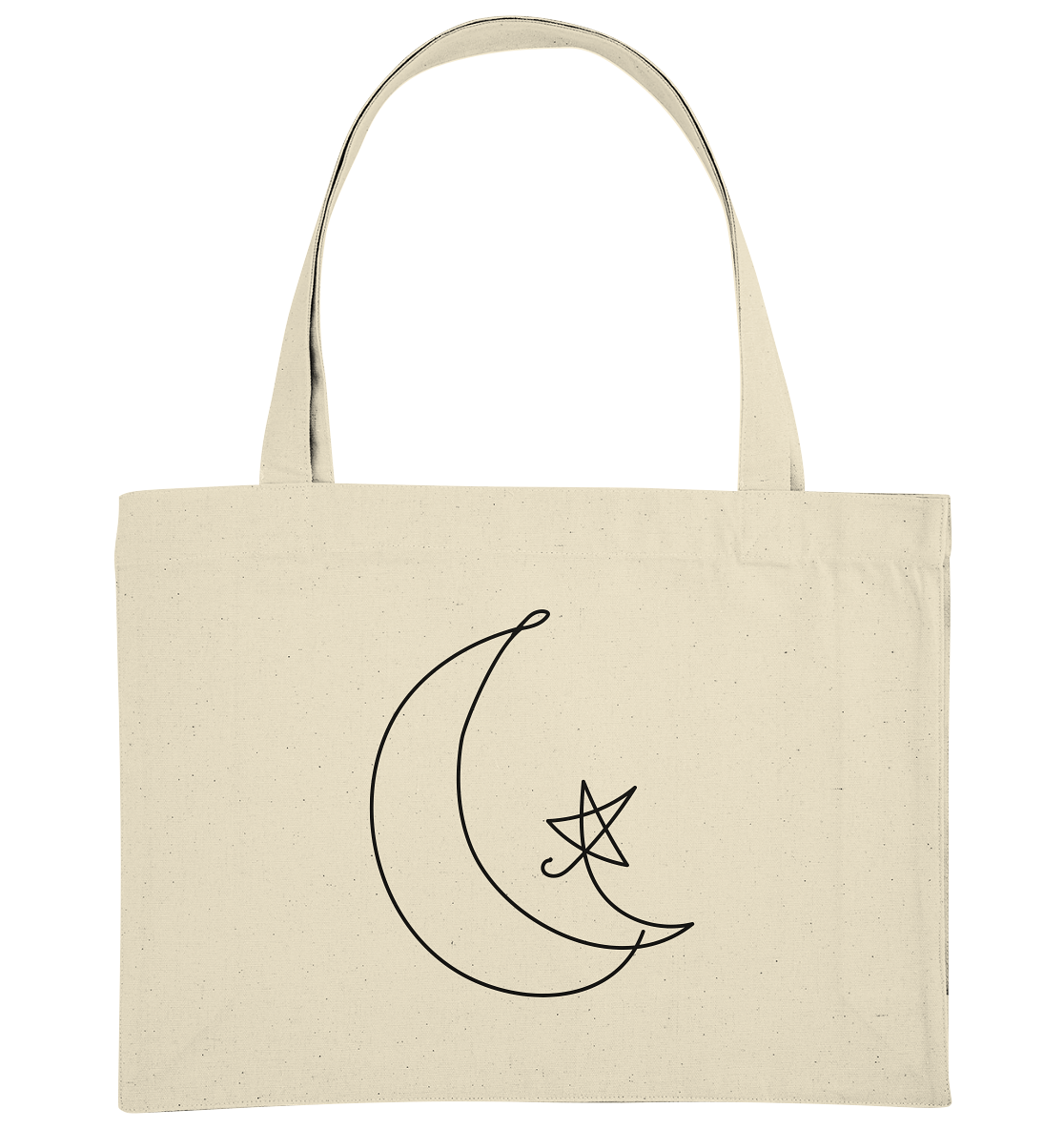 Moon and Star - Organic Shopping-Bag