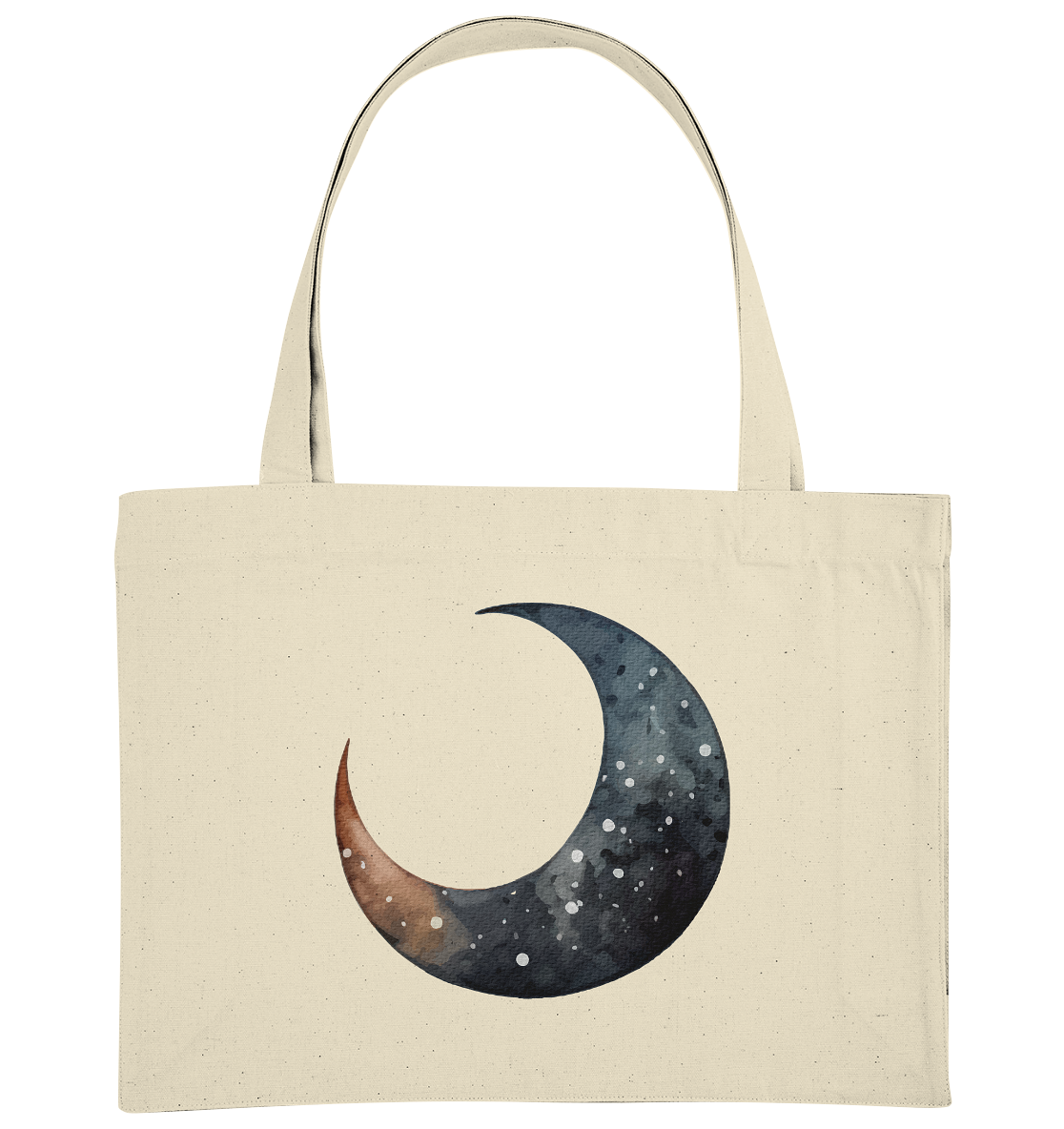 Watercolor Islamic Moon - Organic Shopping-Bag