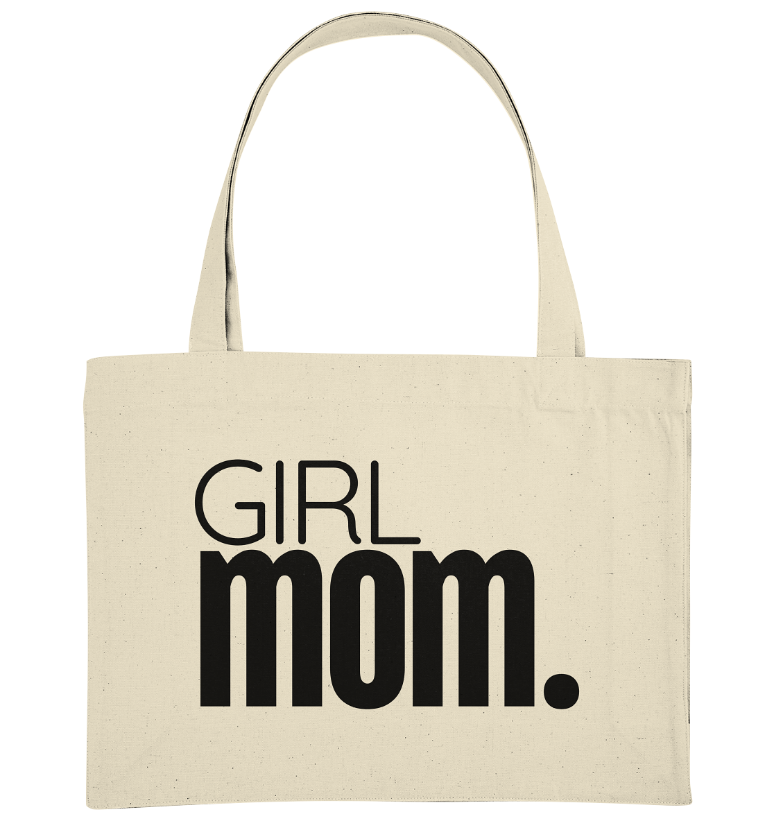Girl mom - Organic Shopping-Bag
