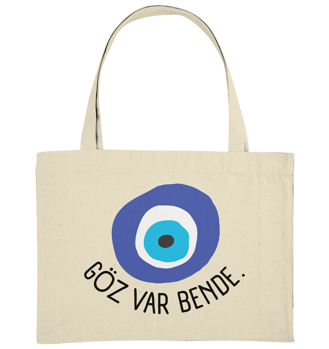 GÖZ VAR BENDE - Organic Shopping-Bag