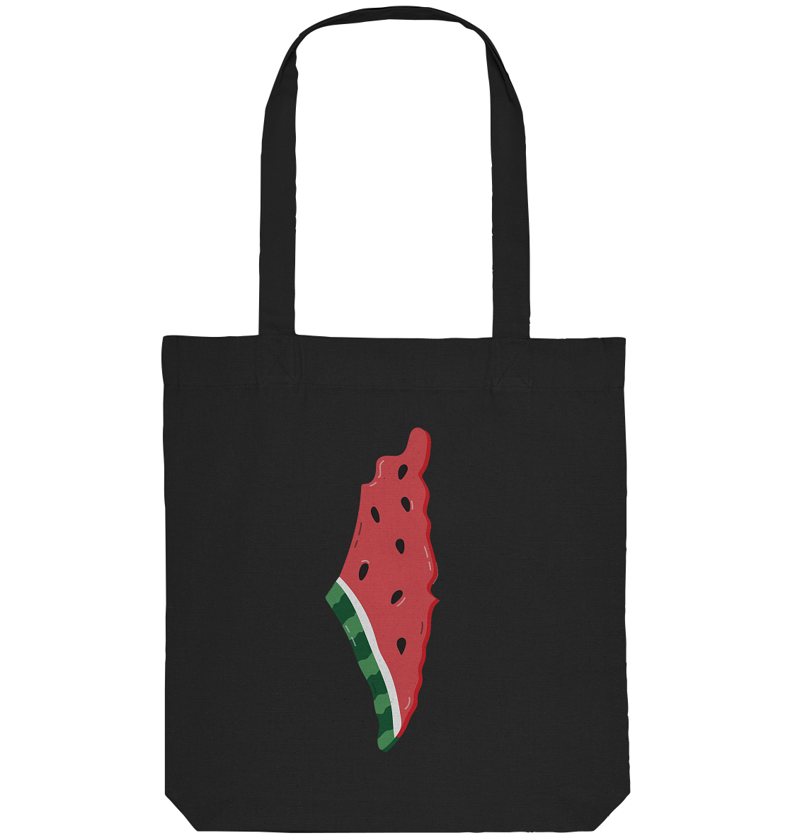 Palestine watermelon flag - Organic Tote-Bag