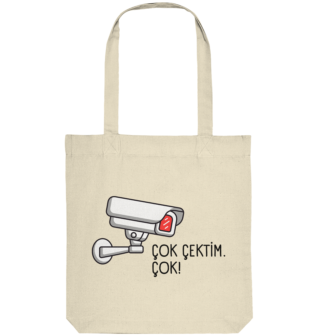 ÇOK ÇEKTİM. ÇOK! - Organic Tote-Bag