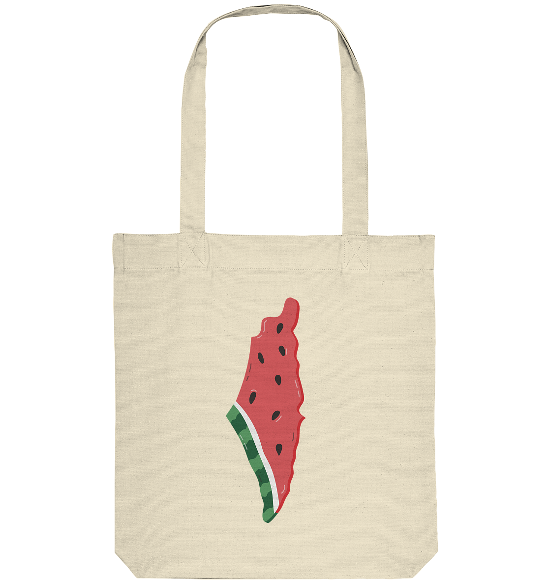 Palestine watermelon flag - Organic Tote-Bag