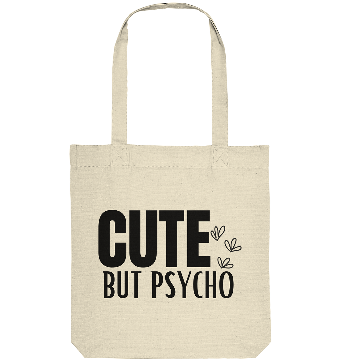 Cute but Psycho - Organic Tote-Bag
