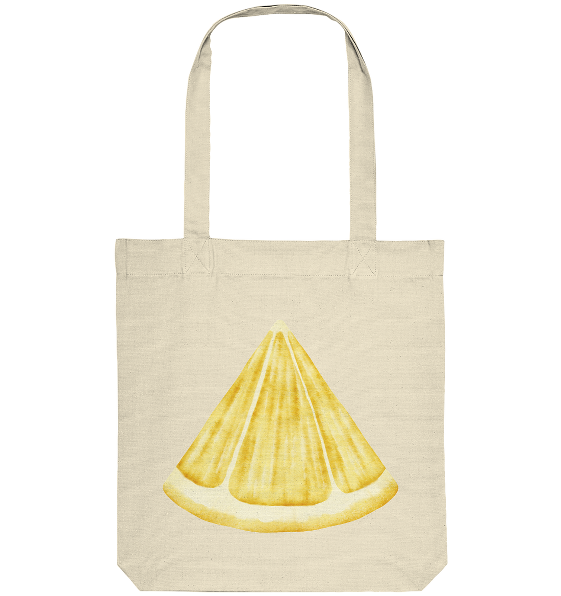 Lemon Slice Watercolor - Organic Tote-Bag
