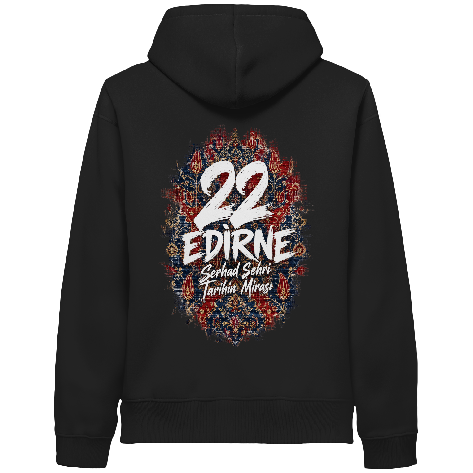 22 - Edirne - Organic Side Pocket Hoodie