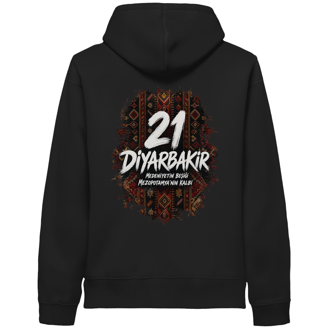21 - Diyarbakir - Organic Side Pocket Hoodie