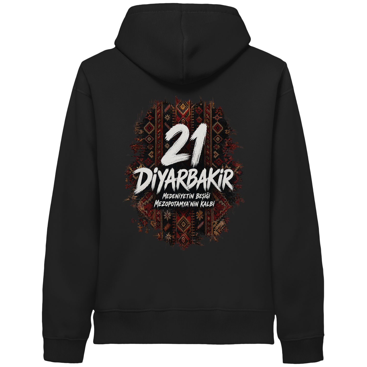 21 - Diyarbakir - Organic Side Pocket Hoodie