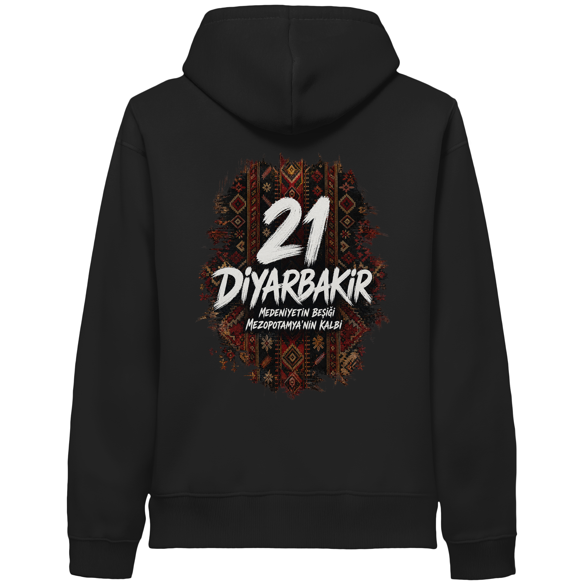 21 - Diyarbakir - Organic Side Pocket Hoodie