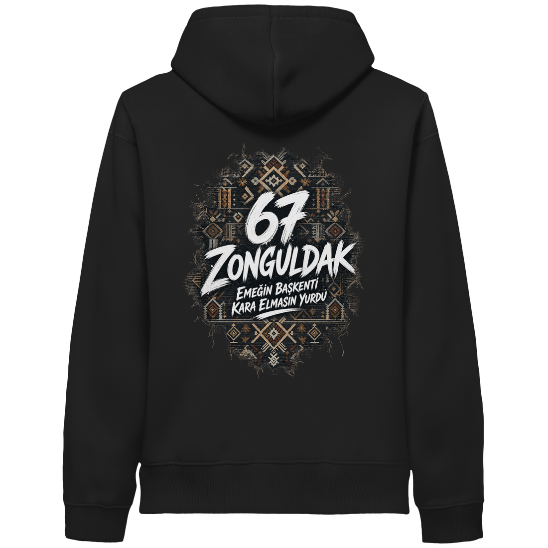 67 - Zonguldak - Organic Side Pocket Hoodie