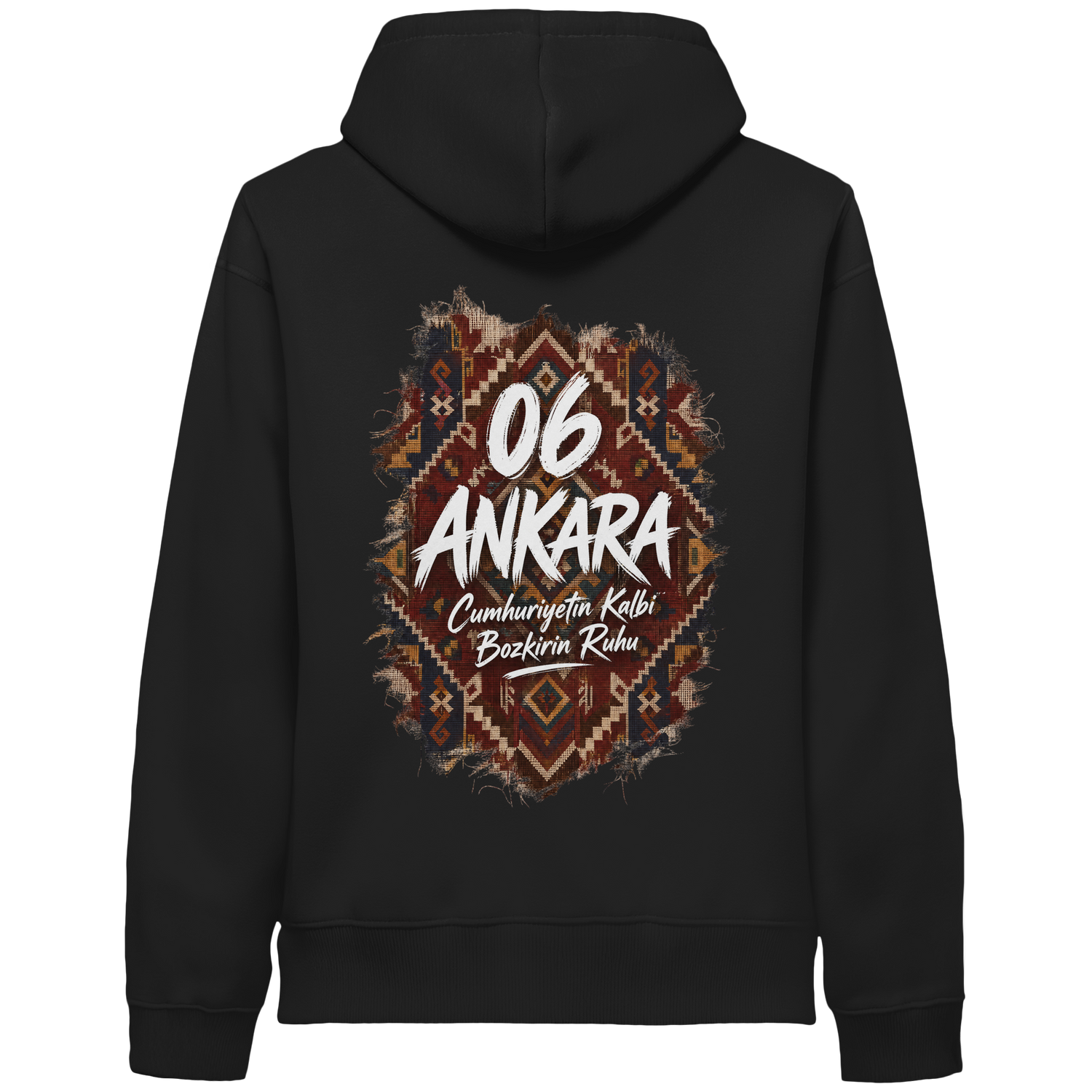 06 - Ankara - Organic Side Pocket Hoodie