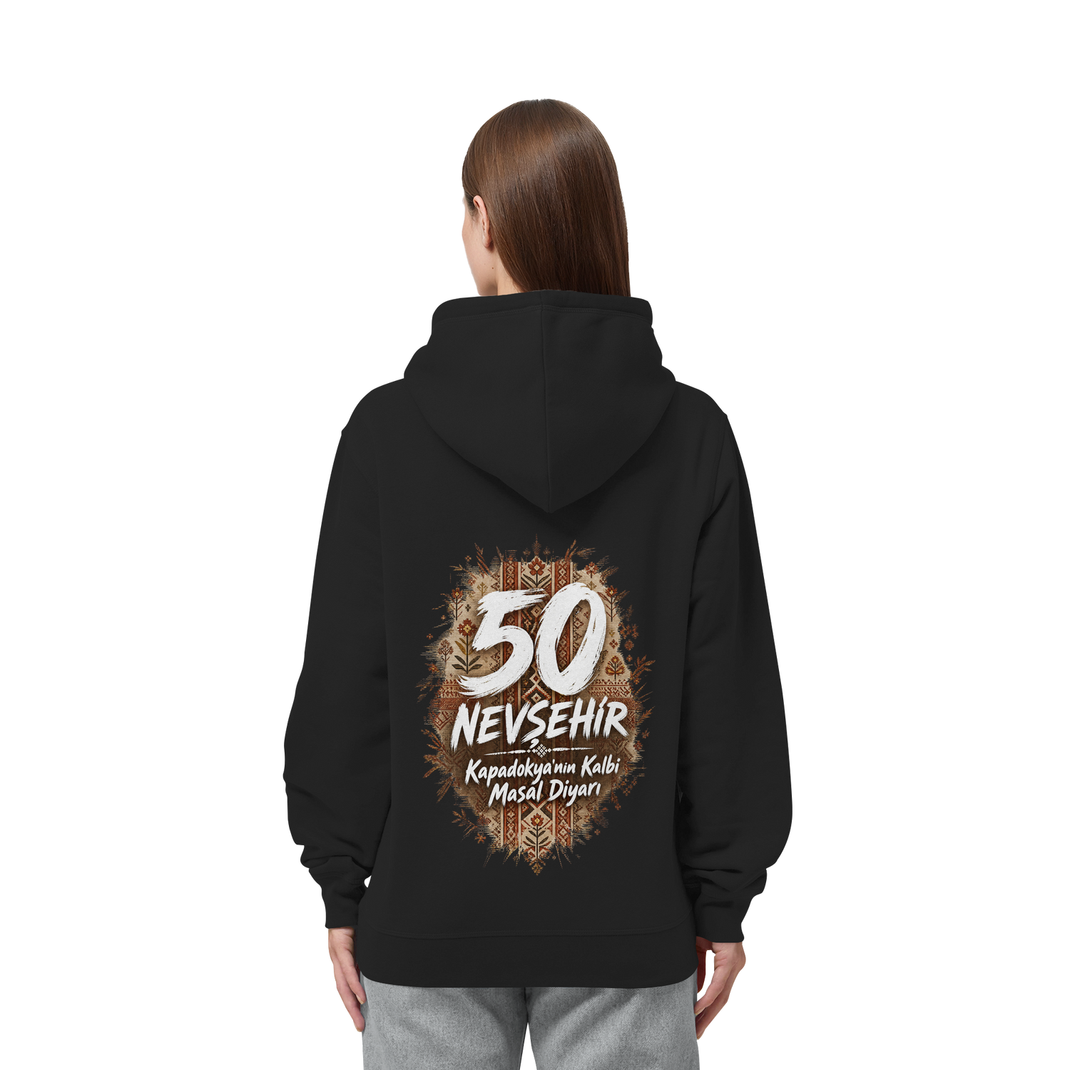 50 - Nevsehir - Organic Side Pocket Hoodie