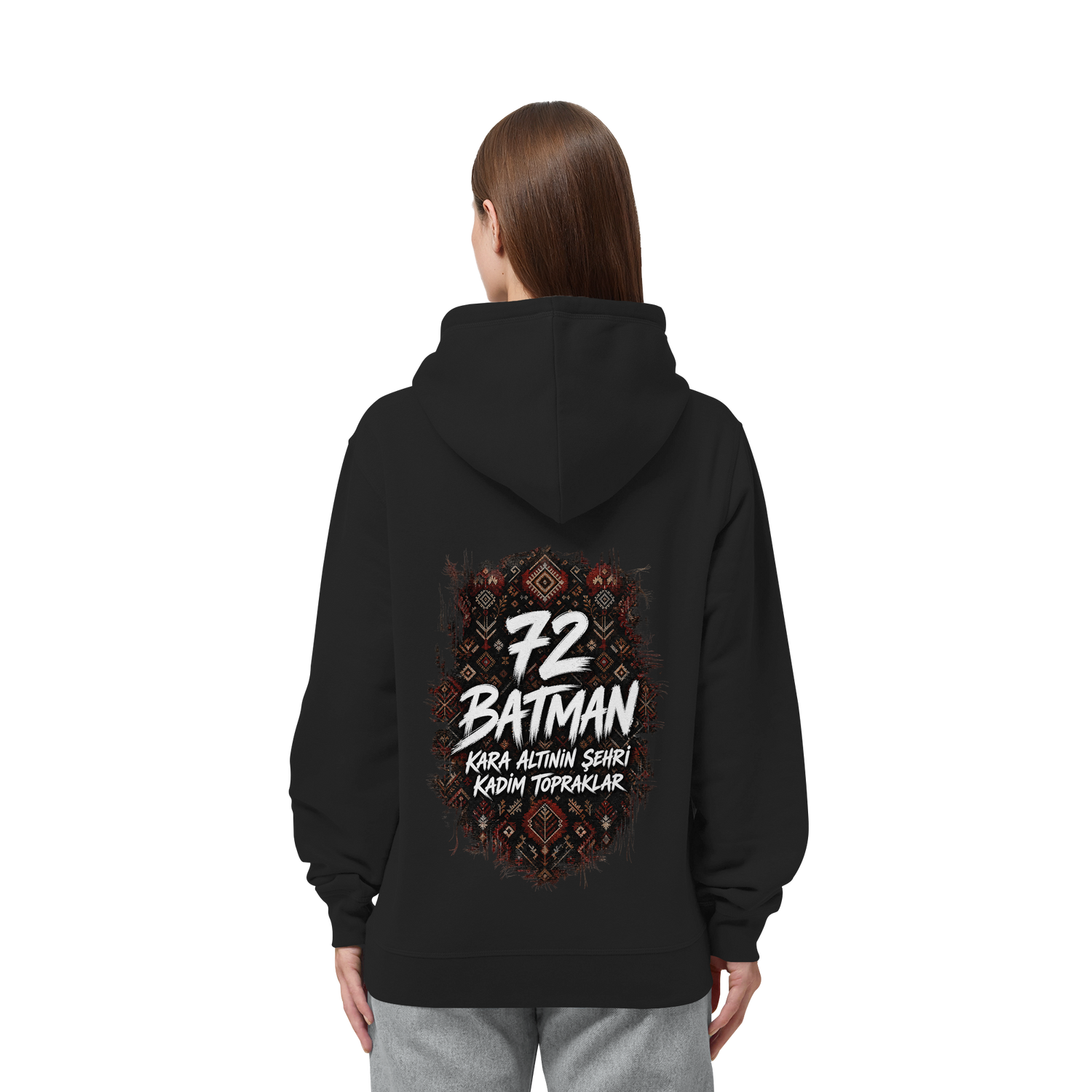 72 - Batman - Organic Side Pocket Hoodie