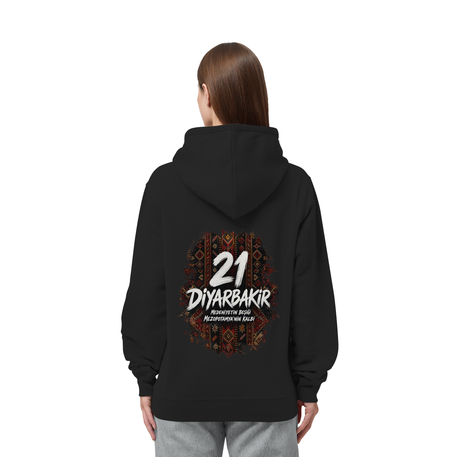 21 - Diyarbakir - Organic Side Pocket Hoodie