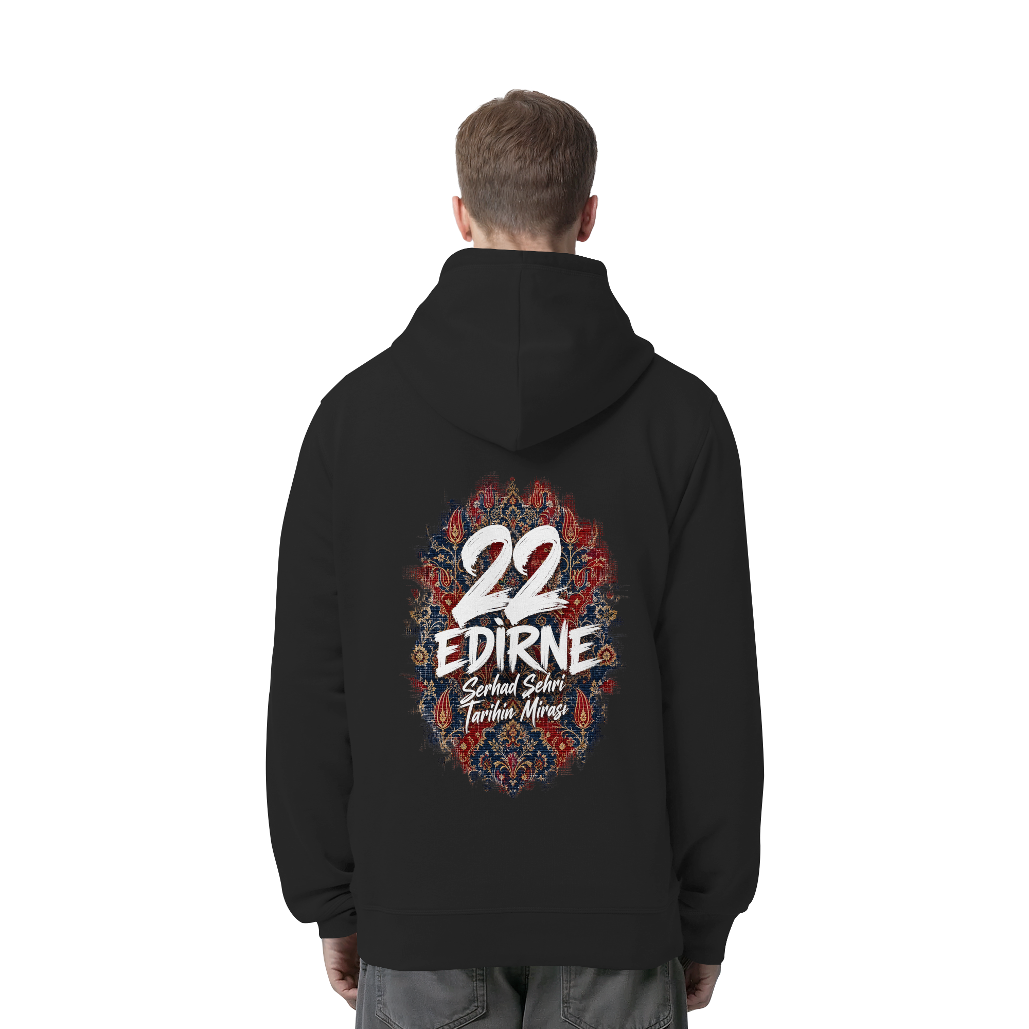 22 - Edirne - Organic Side Pocket Hoodie