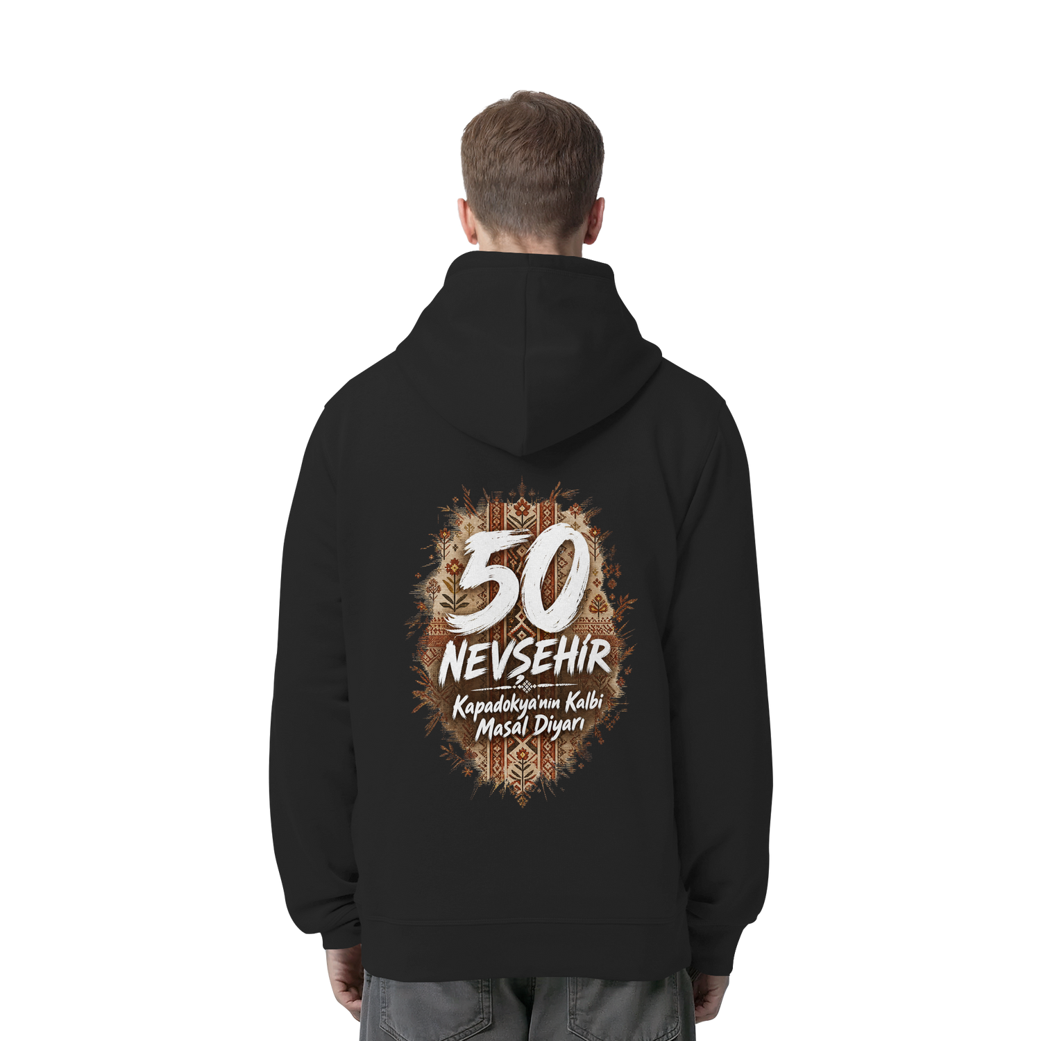 50 - Nevsehir - Organic Side Pocket Hoodie