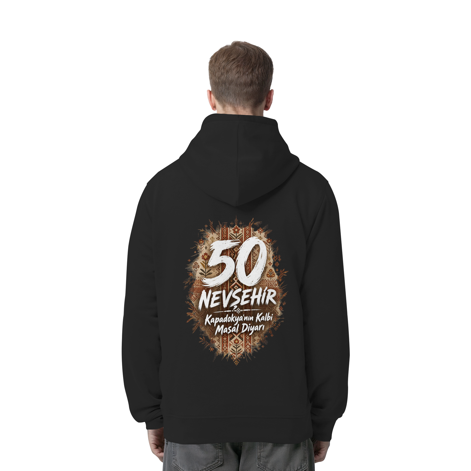 50 - Nevsehir - Organic Side Pocket Hoodie
