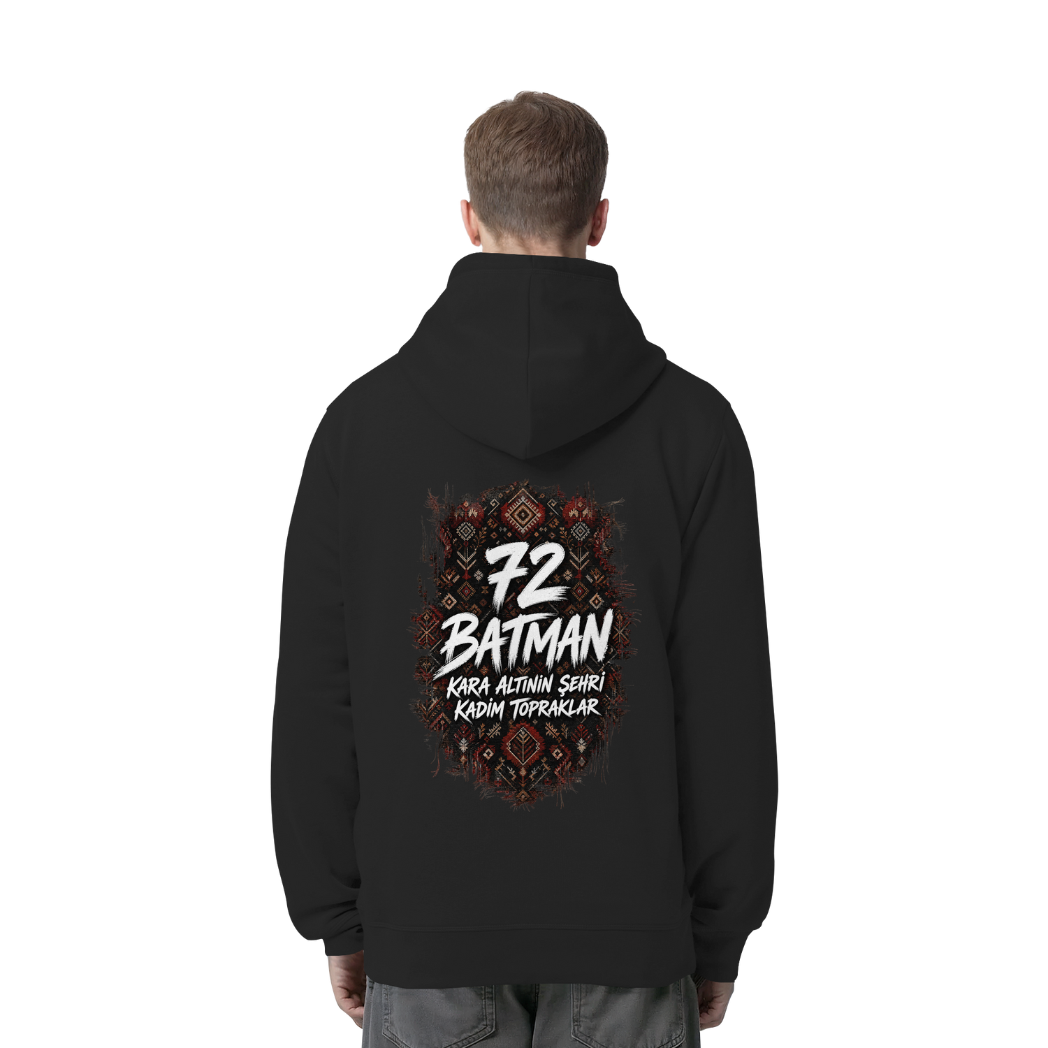72 - Batman - Organic Side Pocket Hoodie
