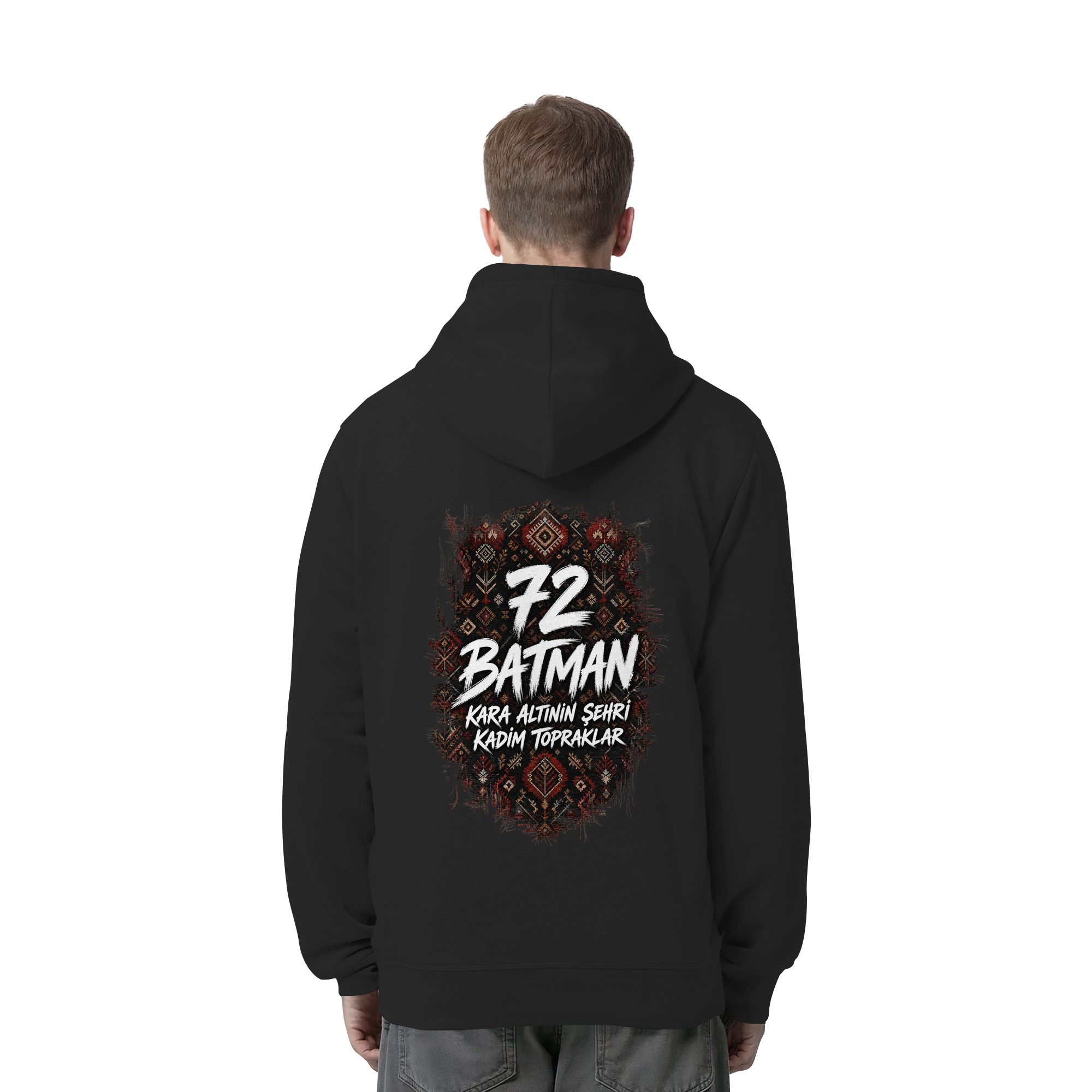 72 - Batman - Organic Side Pocket Hoodie