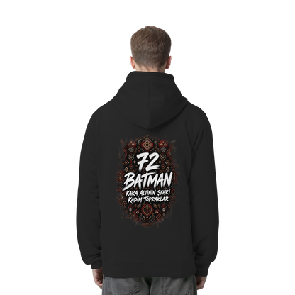 72 - Batman - Organic Side Pocket Hoodie