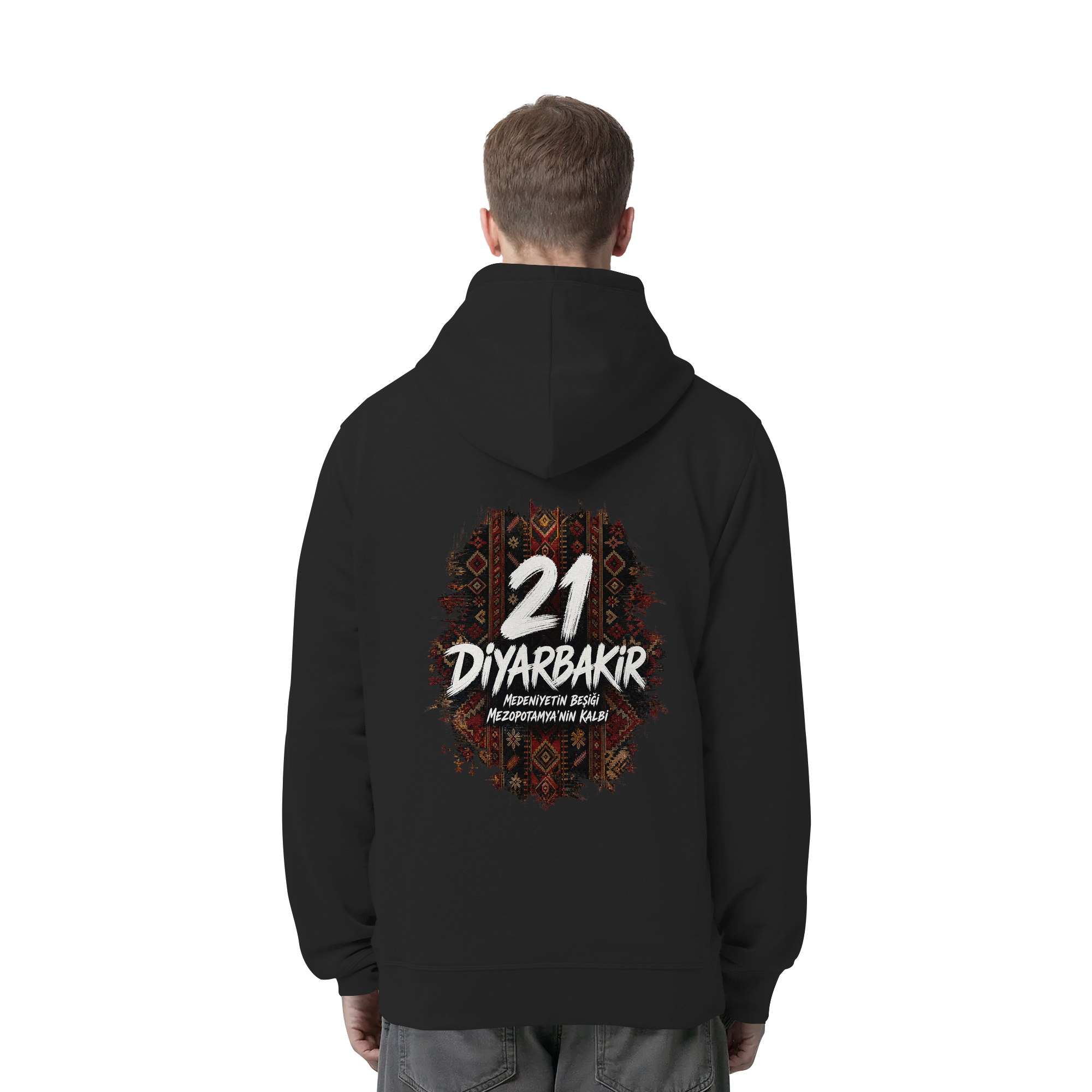 21 - Diyarbakir - Organic Side Pocket Hoodie