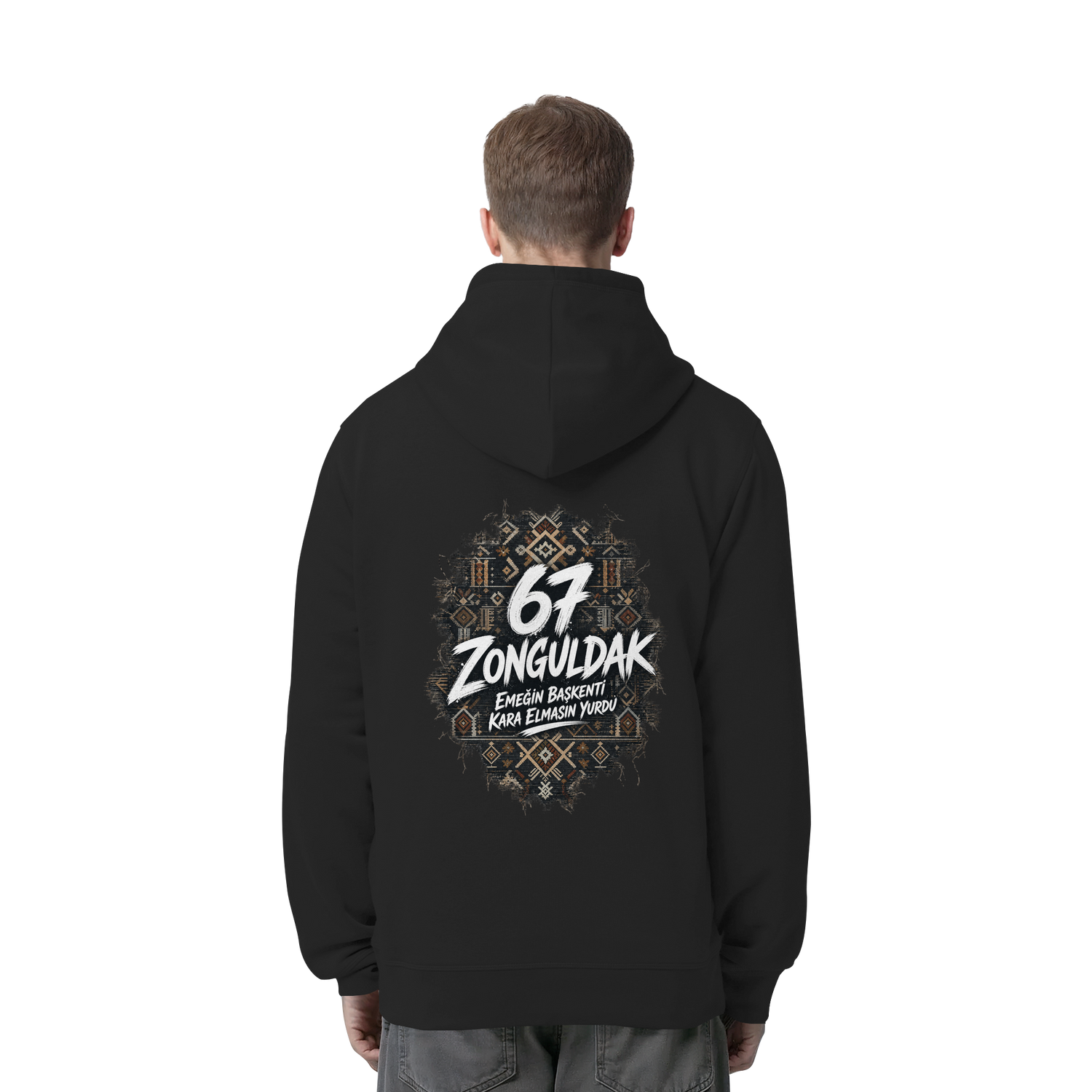 67 - Zonguldak - Organic Side Pocket Hoodie