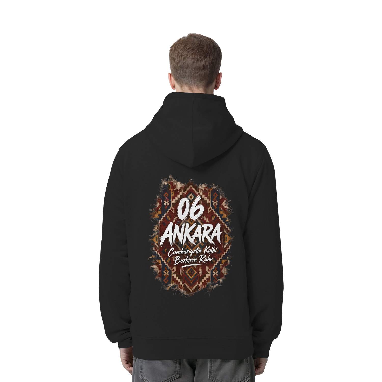 06 - Ankara - Organic Side Pocket Hoodie