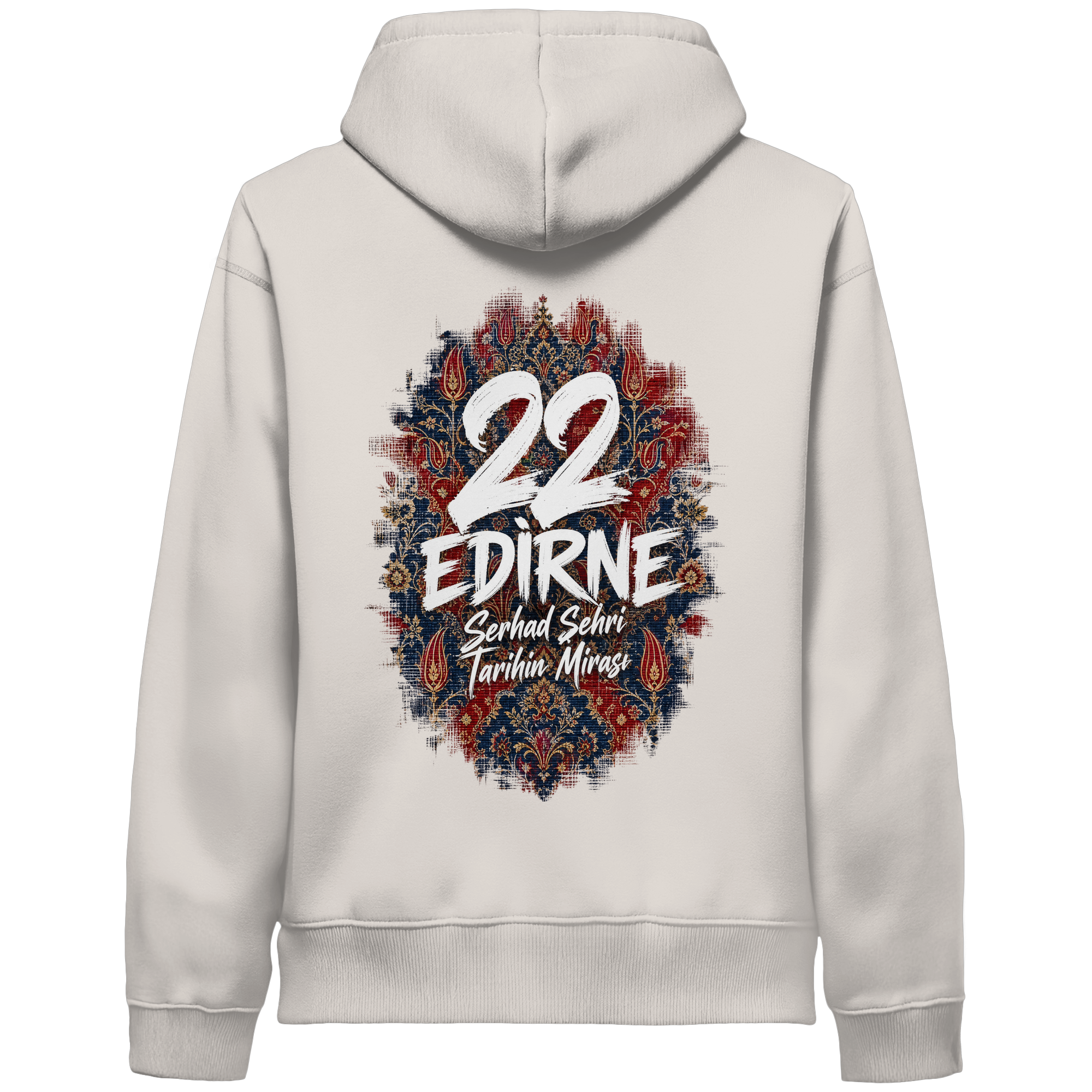 22 - Edirne - Organic Side Pocket Hoodie