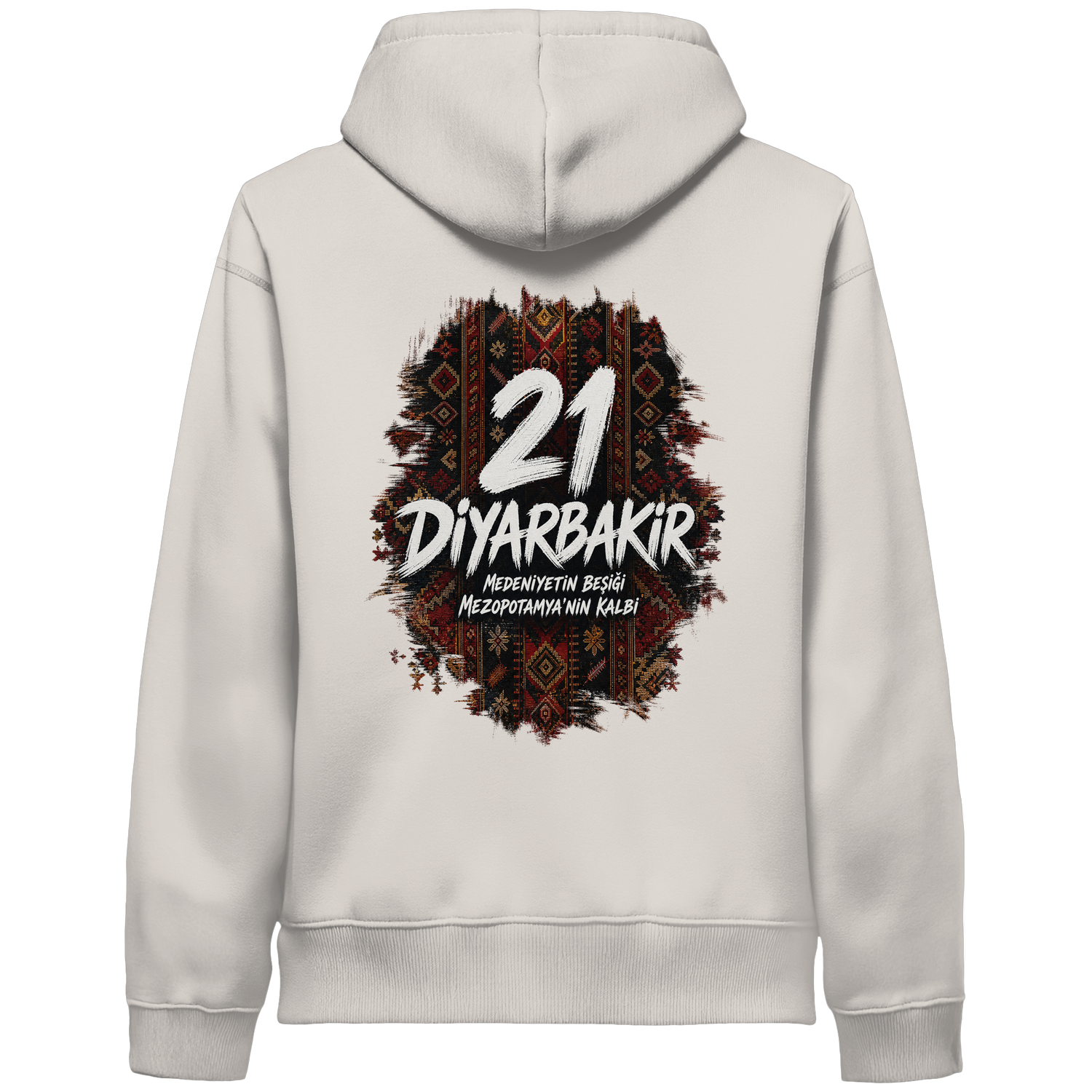 21 - Diyarbakir - Organic Side Pocket Hoodie