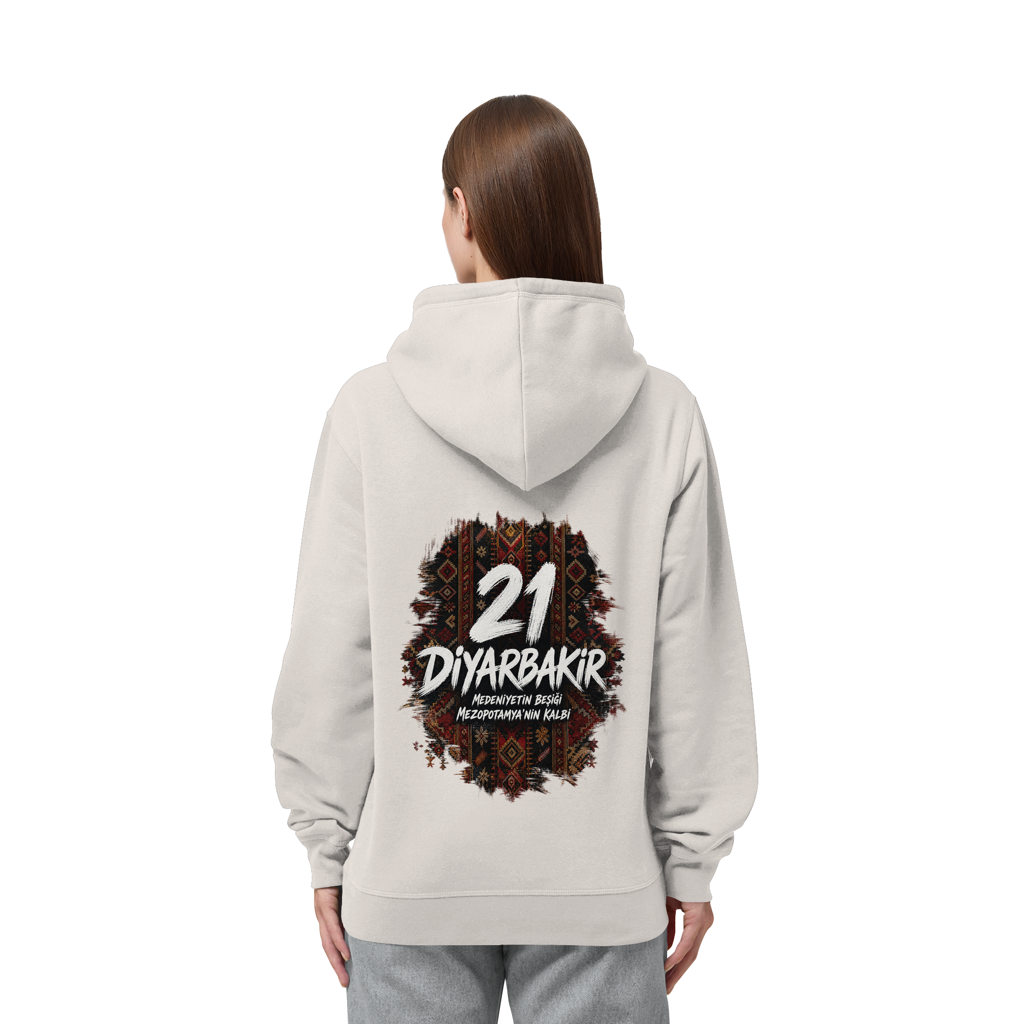 21 - Diyarbakir - Organic Side Pocket Hoodie