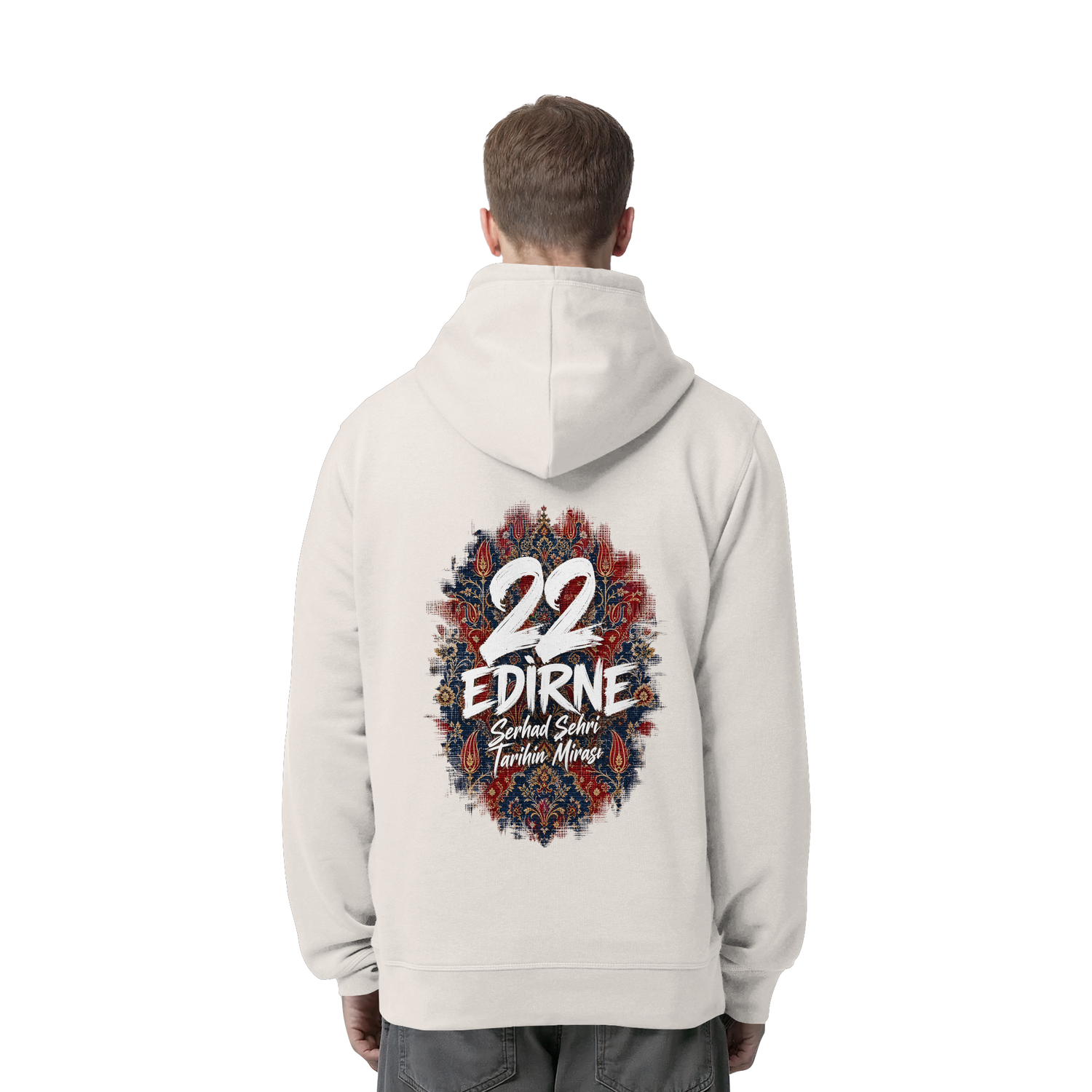22 - Edirne - Organic Side Pocket Hoodie