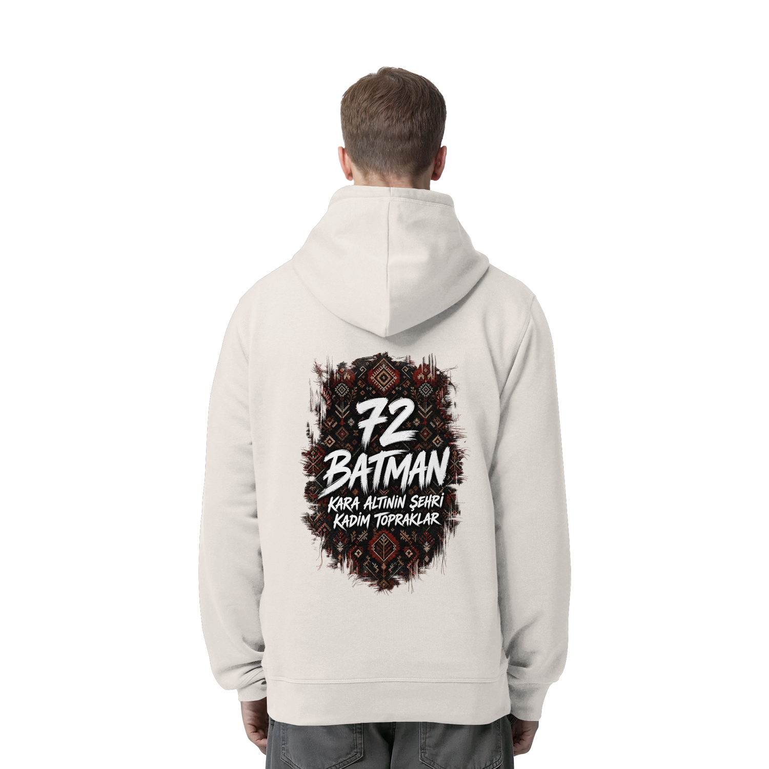 72 - Batman - Organic Side Pocket Hoodie