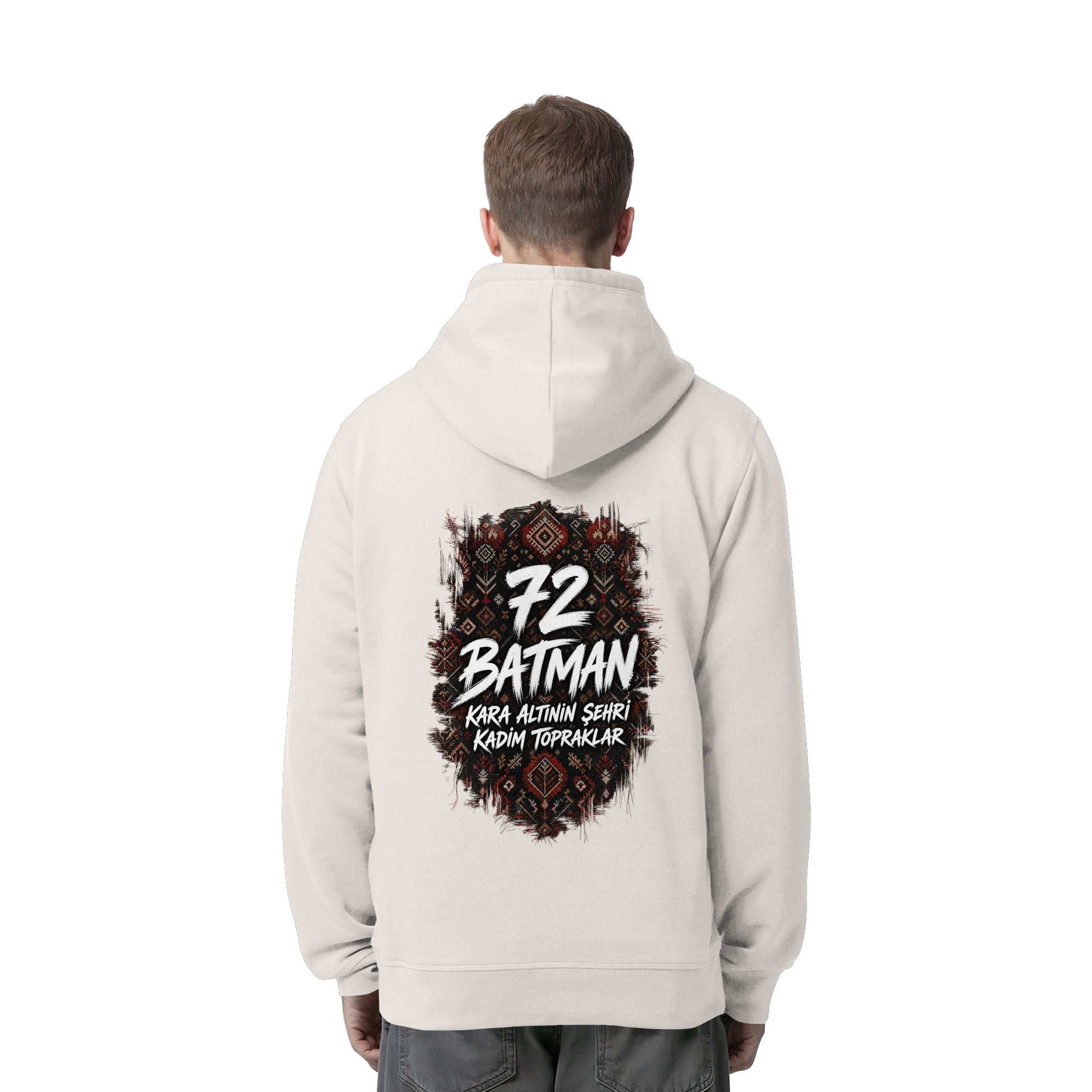 72 - Batman - Organic Side Pocket Hoodie