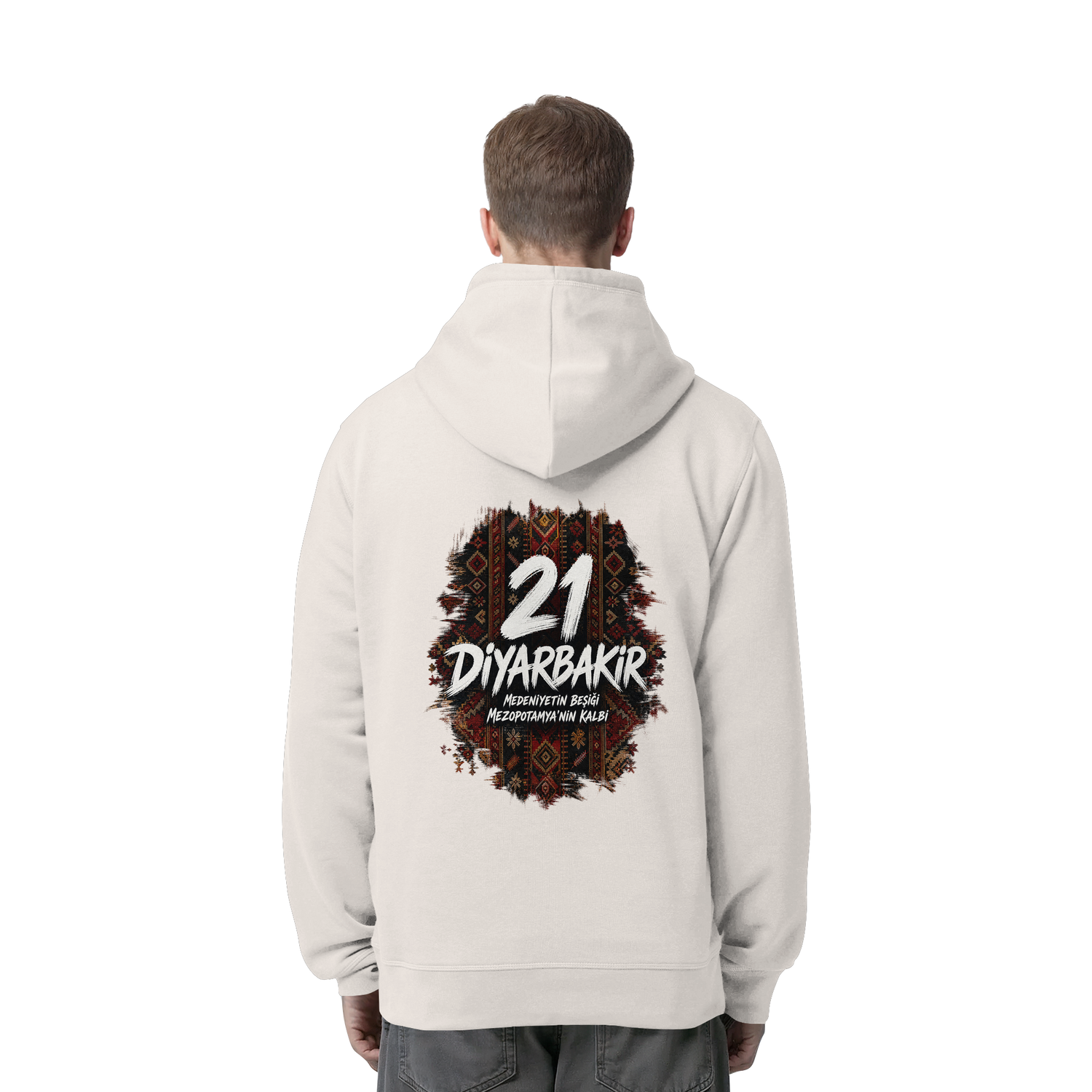 21 - Diyarbakir - Organic Side Pocket Hoodie
