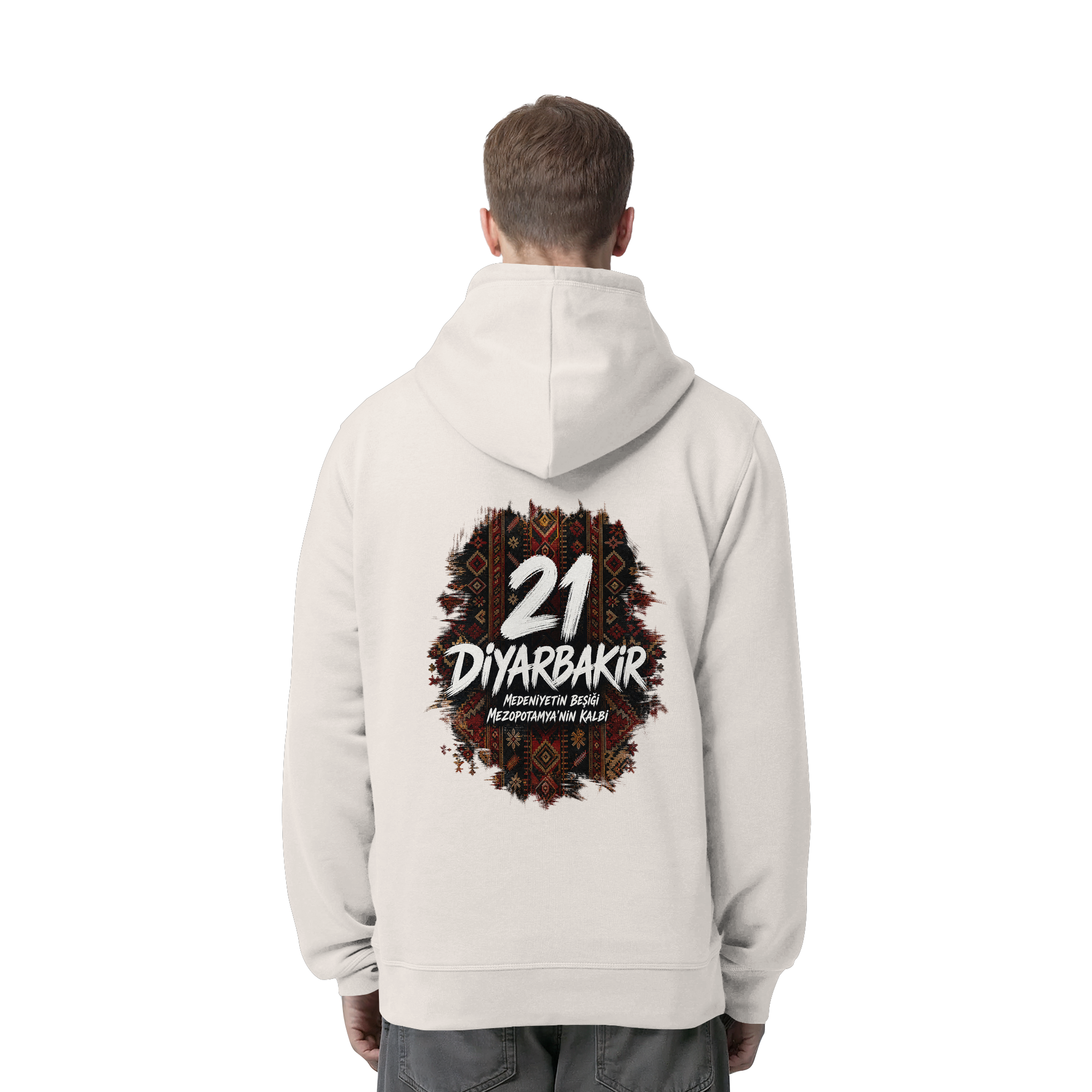 21 - Diyarbakir - Organic Side Pocket Hoodie