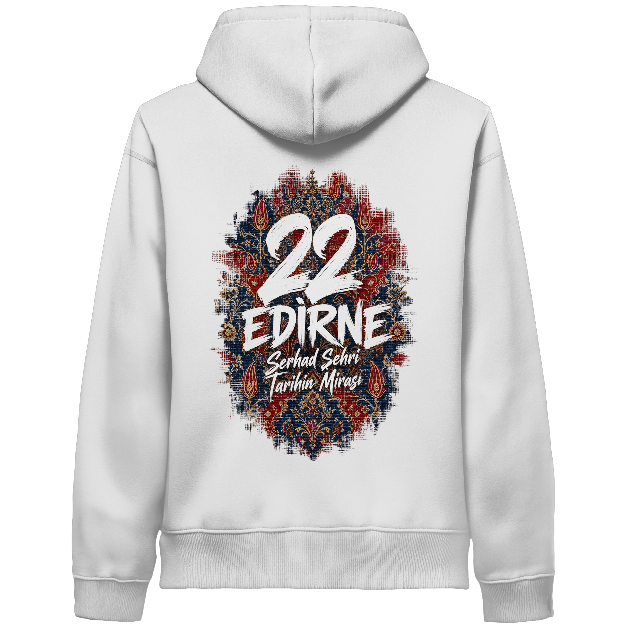 22 - Edirne - Organic Side Pocket Hoodie