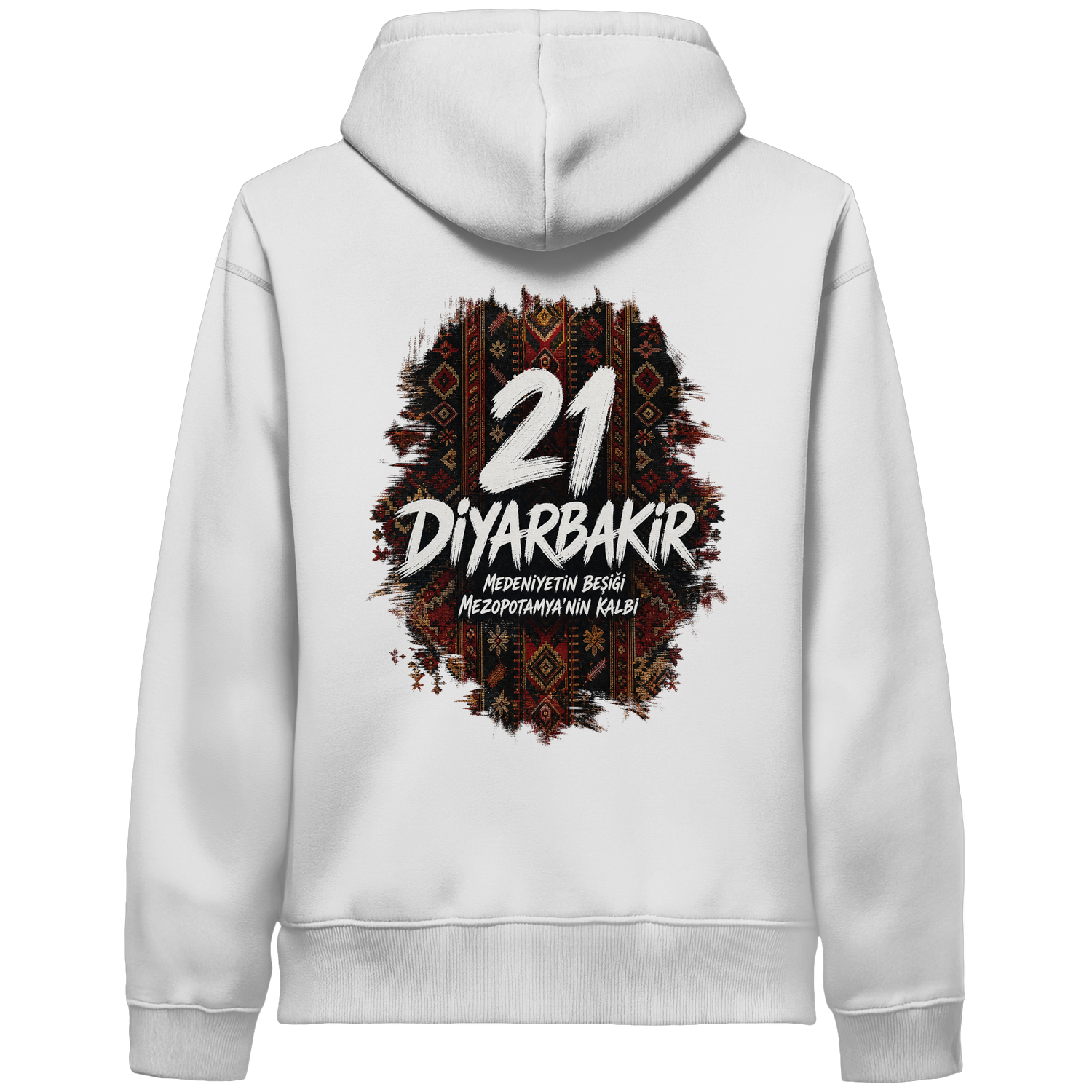 21 - Diyarbakir - Organic Side Pocket Hoodie