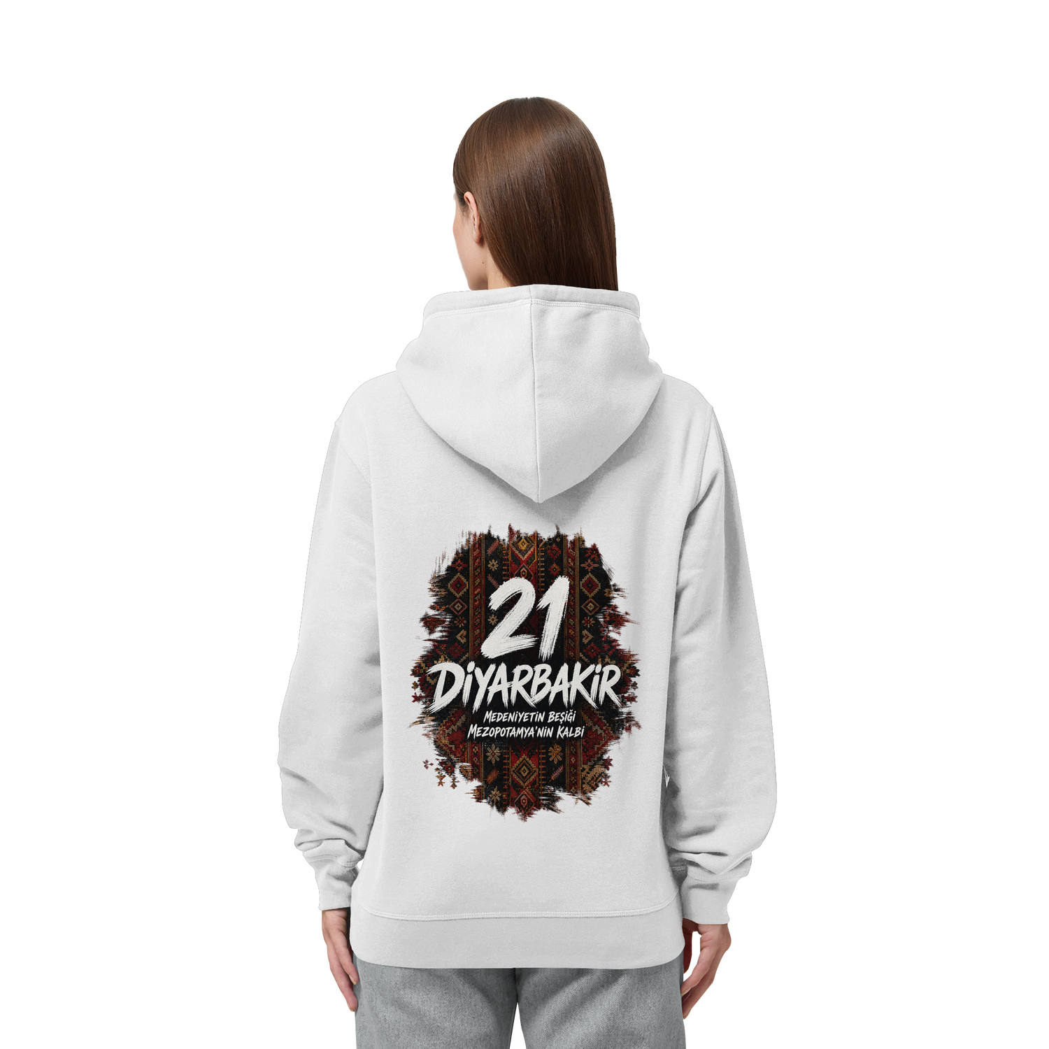 21 - Diyarbakir - Organic Side Pocket Hoodie